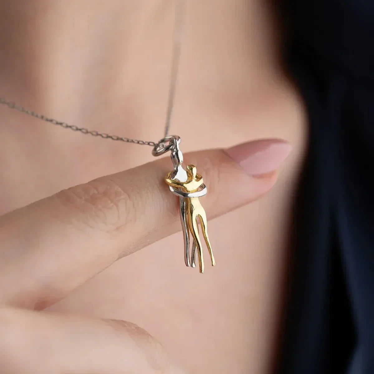 HUG LIEBE HALSKETTE | 925 SILBER