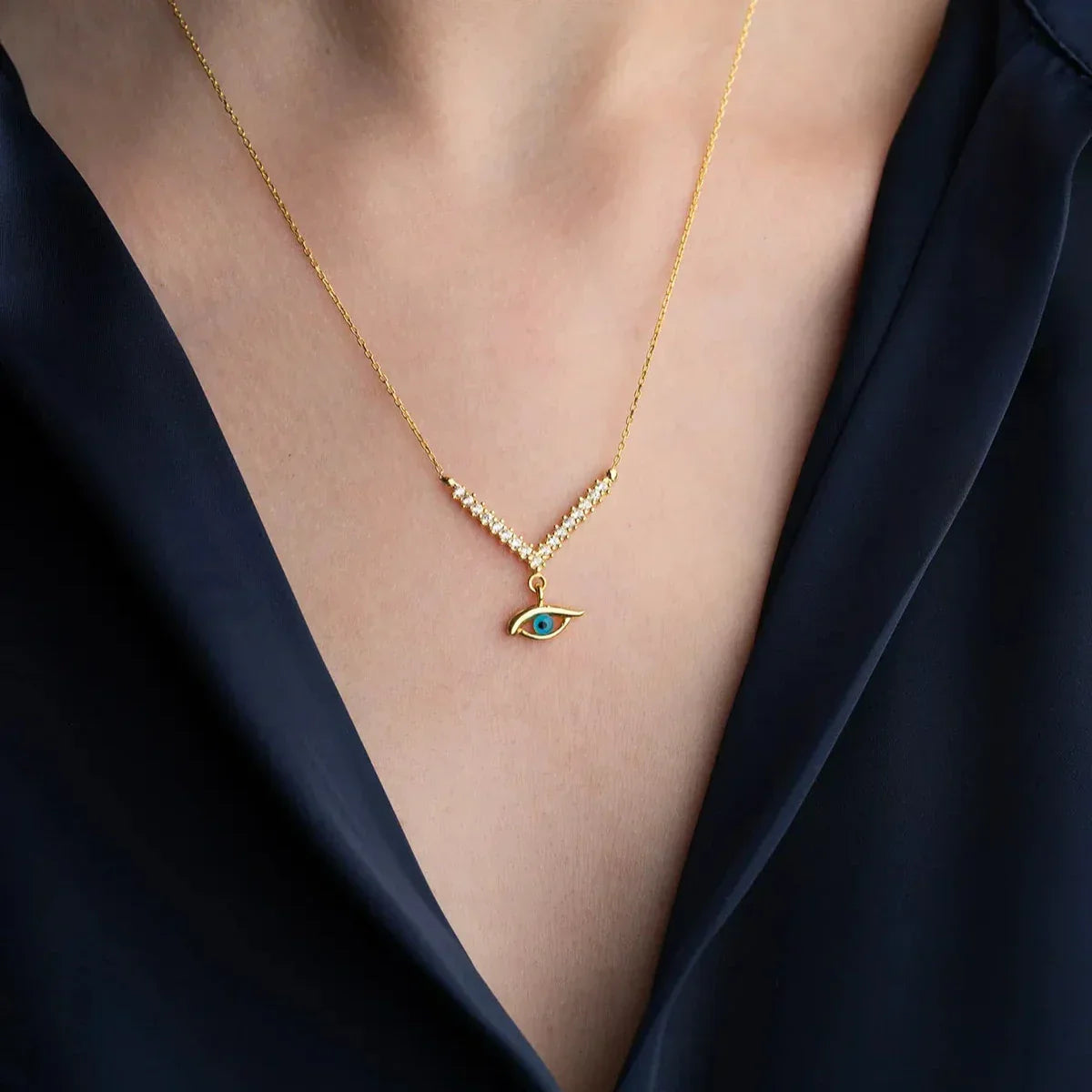 NYELLE HALSKETTE | 925 SILBER