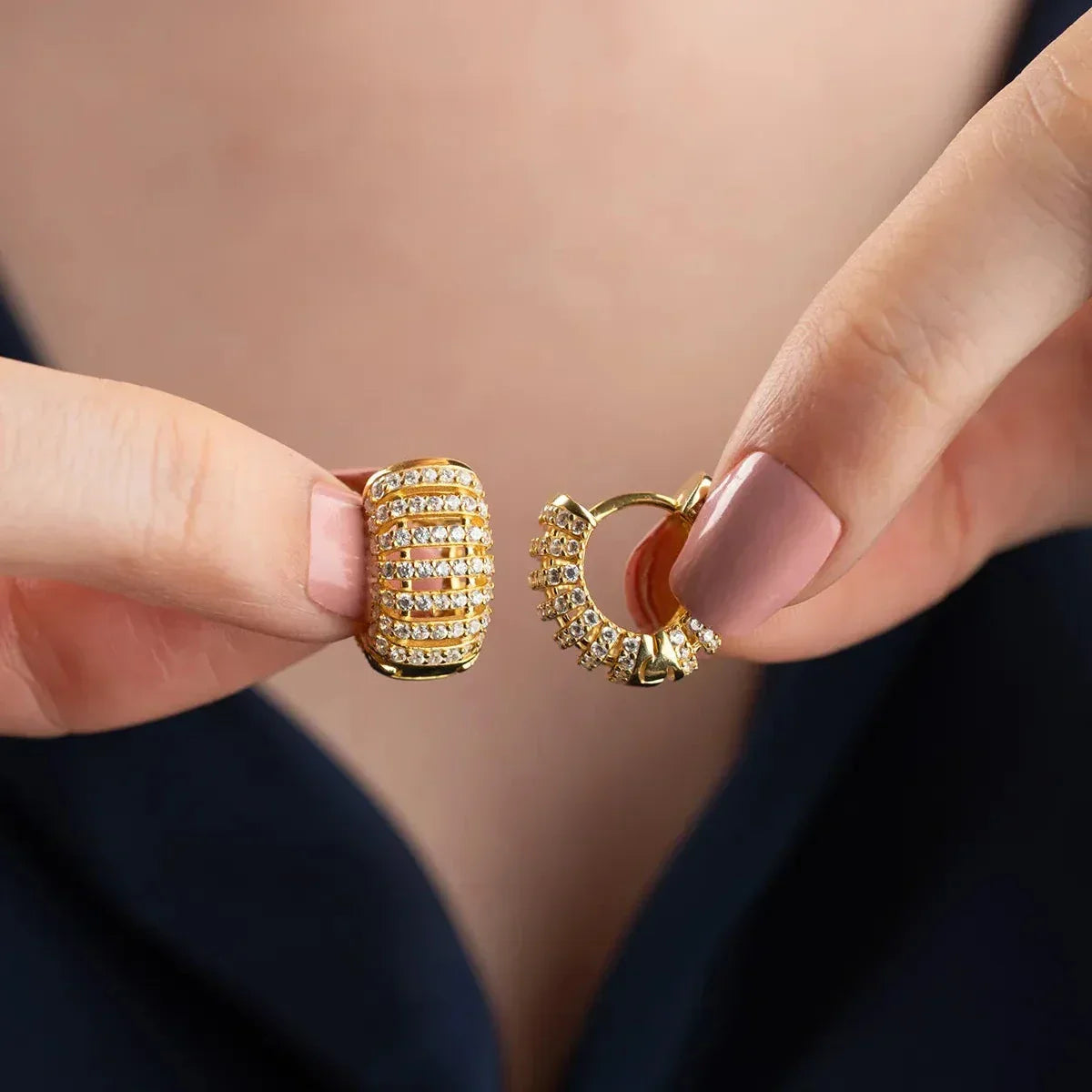 LUNARE OHRRINGE | 925 SILBER