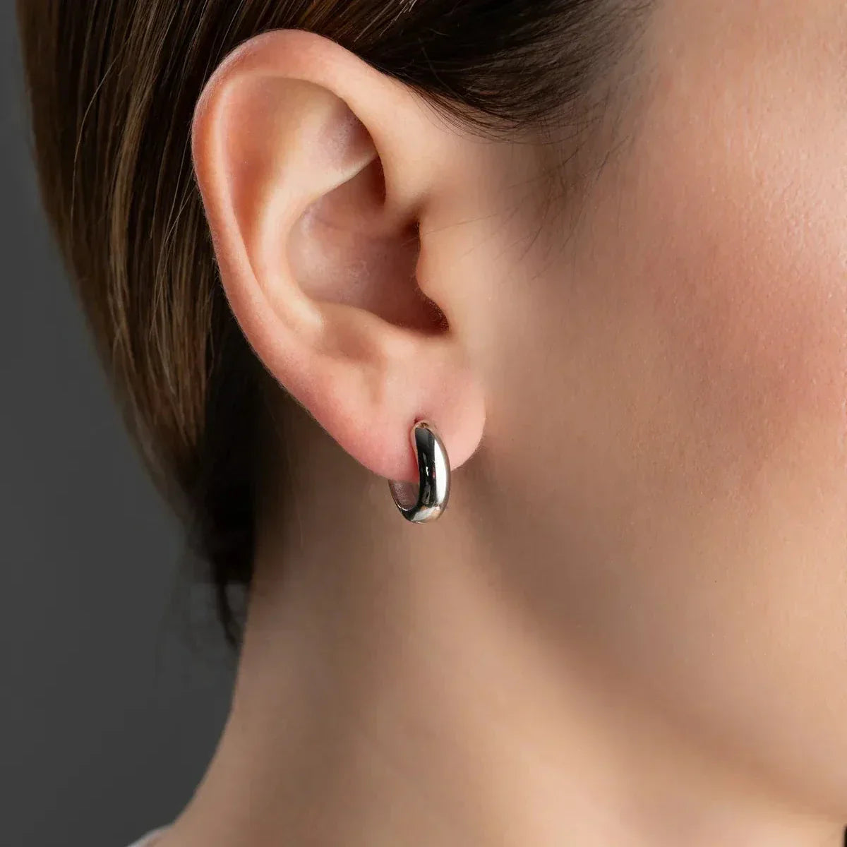 MINI BASIC OHRRINGE | 925 SILBER