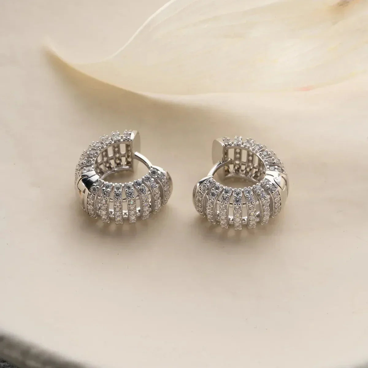 LUNARE OHRRINGE | 925 SILBER