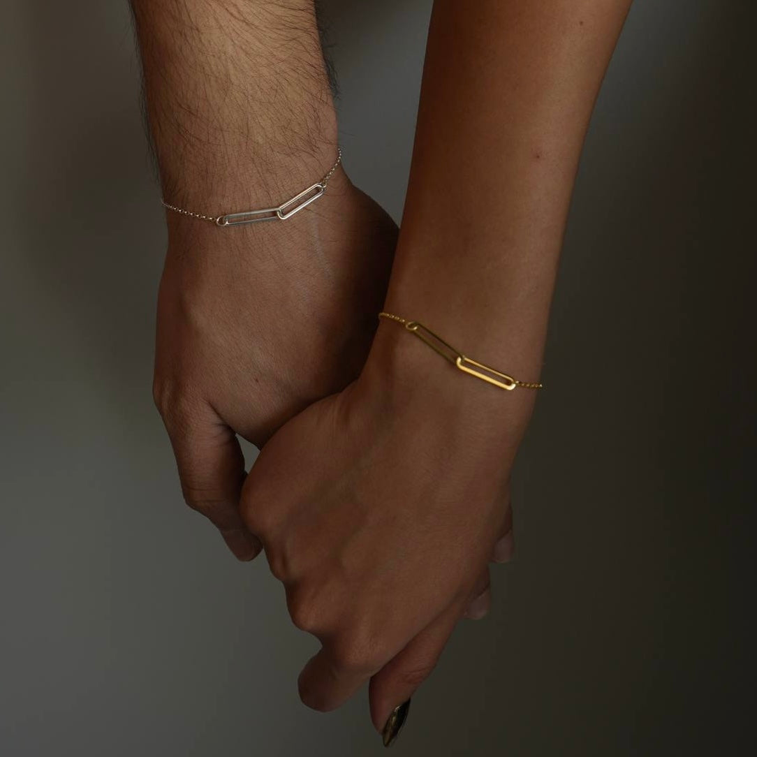 BASIC COUPLE BRACELET  - 925 SILBER