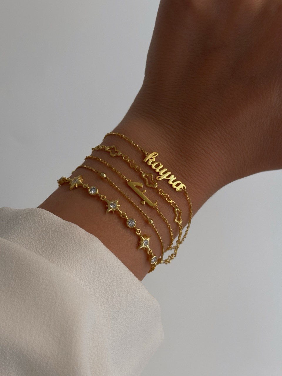 KAYRA NAMENS ARMBAND | 925 SILBER