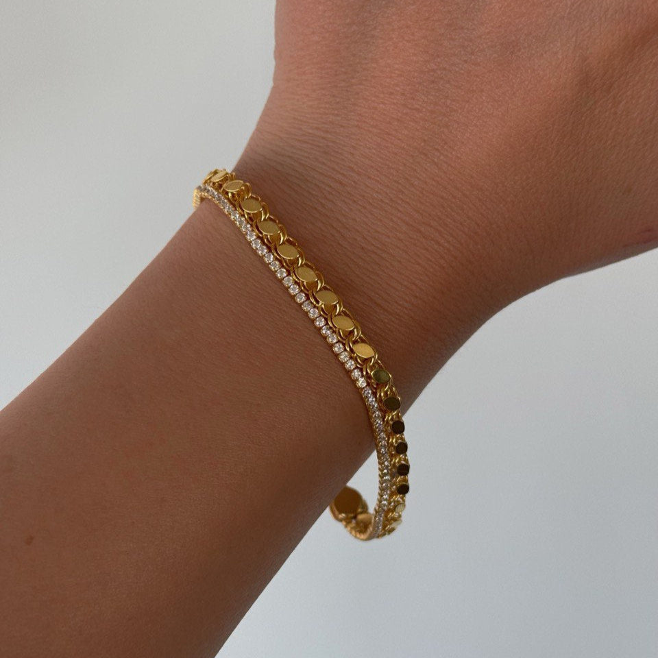 GERSTEN X ICED OUT ARMBAND | 925 SILBER