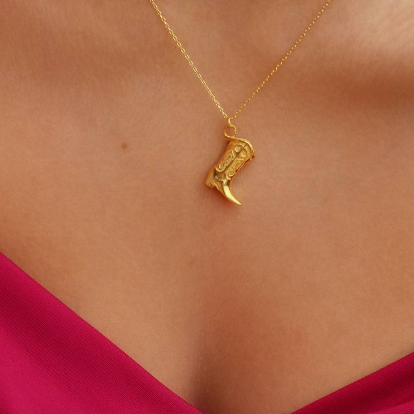 BOOT NECKLACE | 925 SILBER
