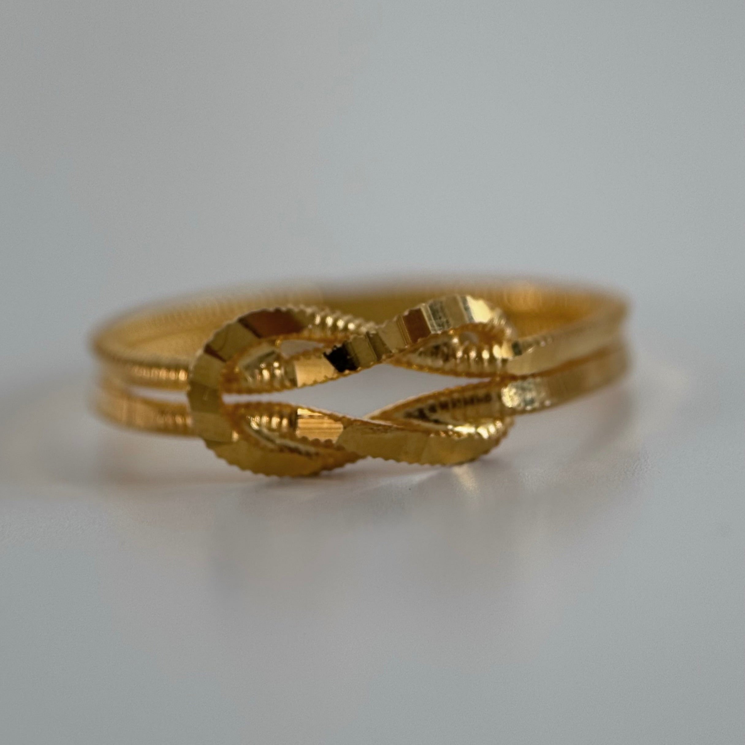 LIEBESKNOTEN RING | 925 SILBER.