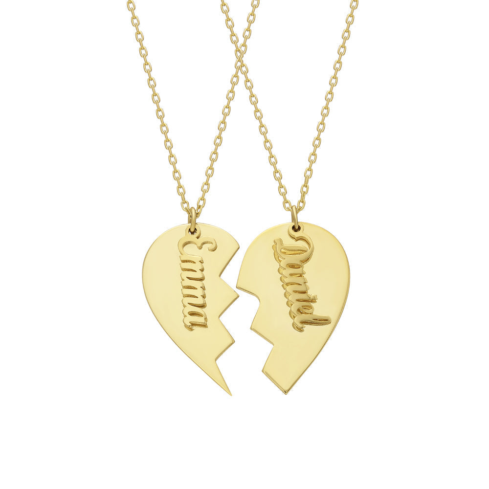 COUPLE HEART NAME NECKLACE (8910113636695)