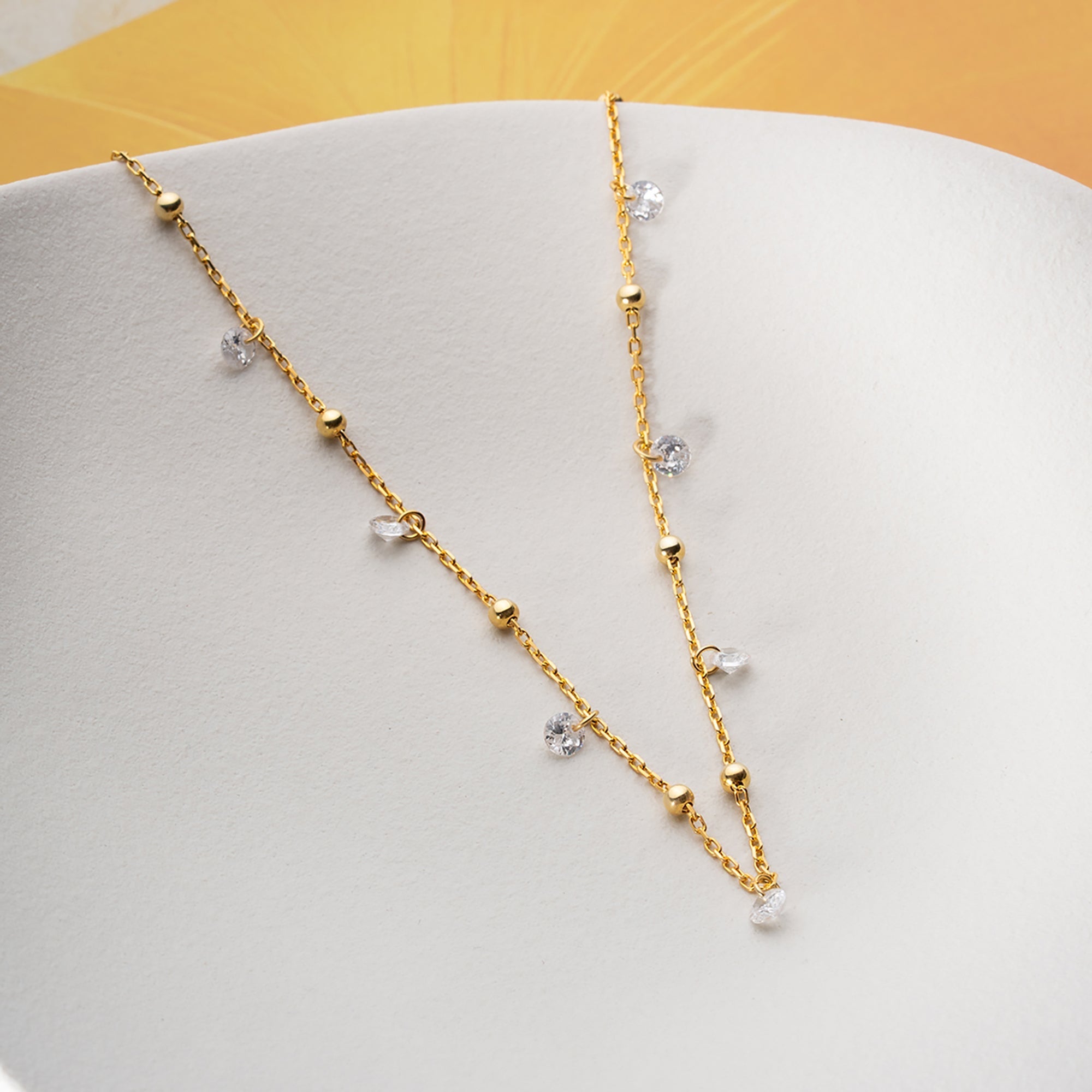 ELOR FUSSKETTE | 925 SILBER