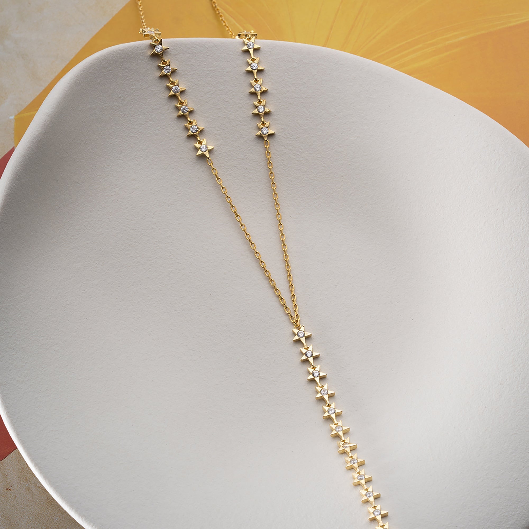 MOI STERN Y KETTE | 925 SILBER