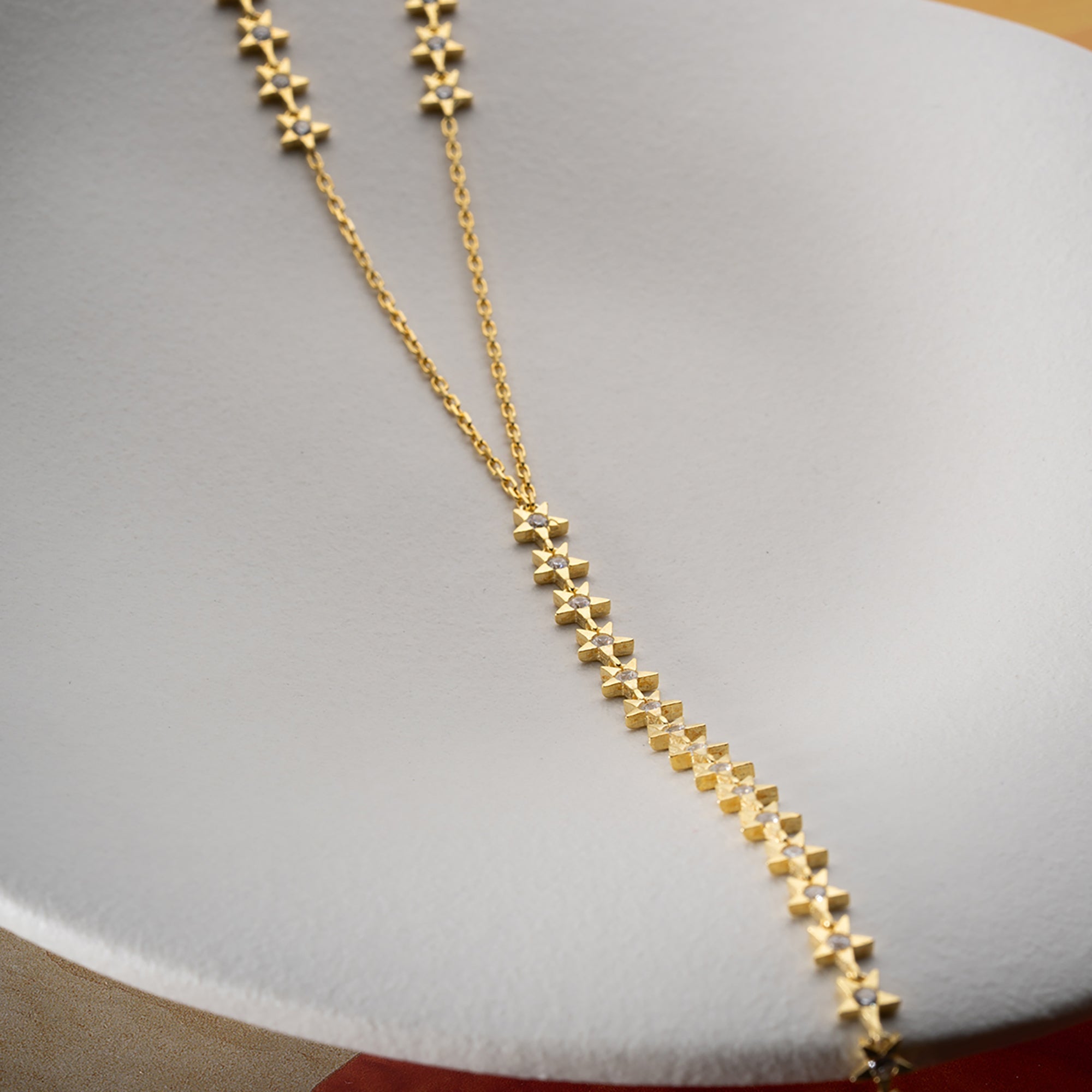 MOI STERN Y KETTE | 925 SILBER