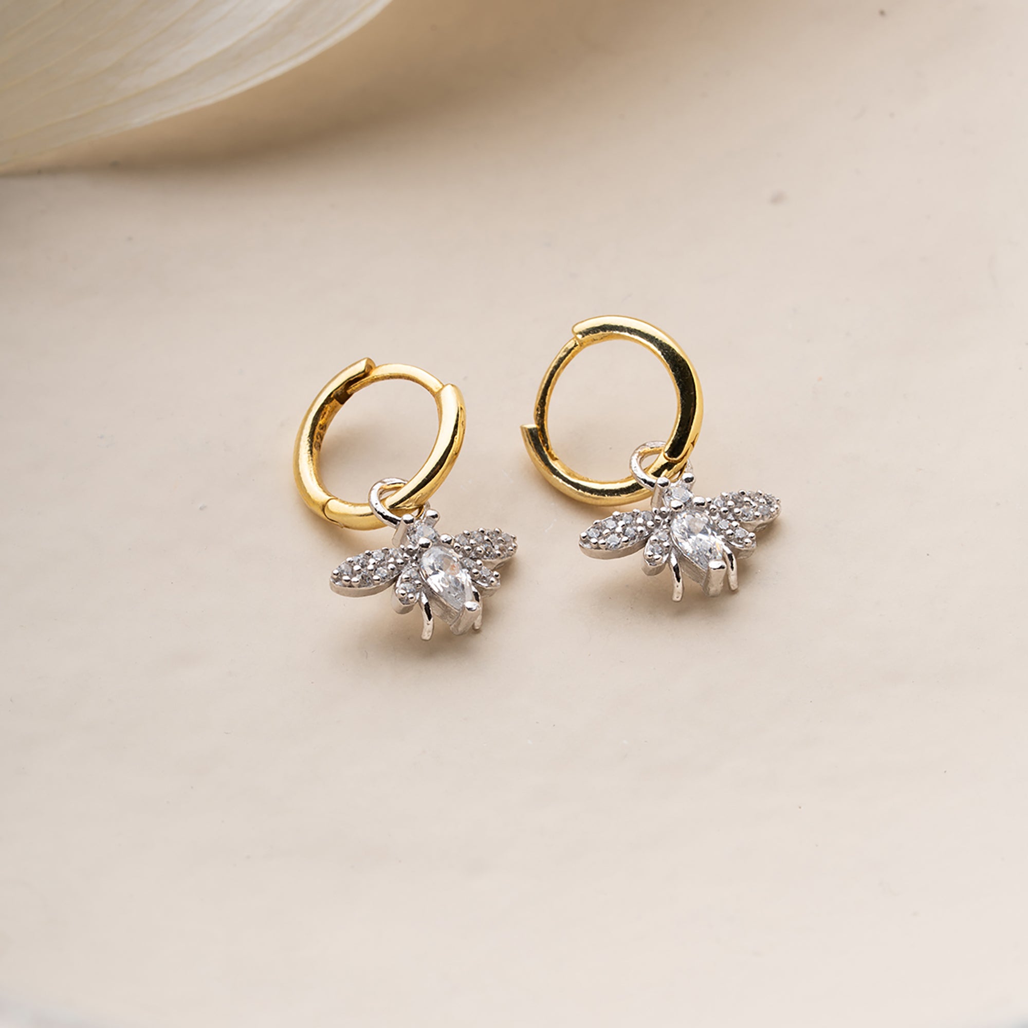 BEE PEARL OHRRINGE | 925 SILBER