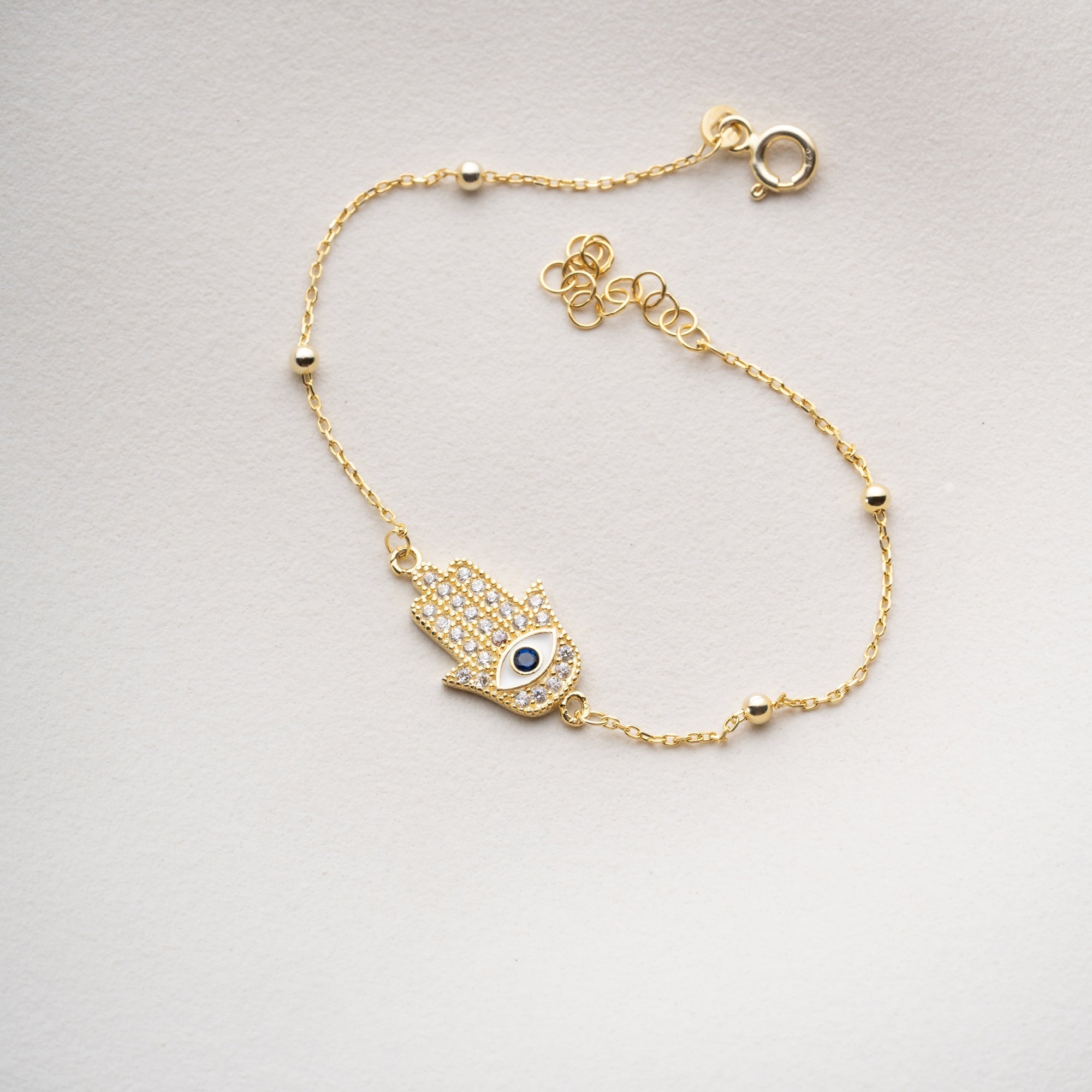 FATIMAS HAND LEIRA ARMBAND | 925 SILBER