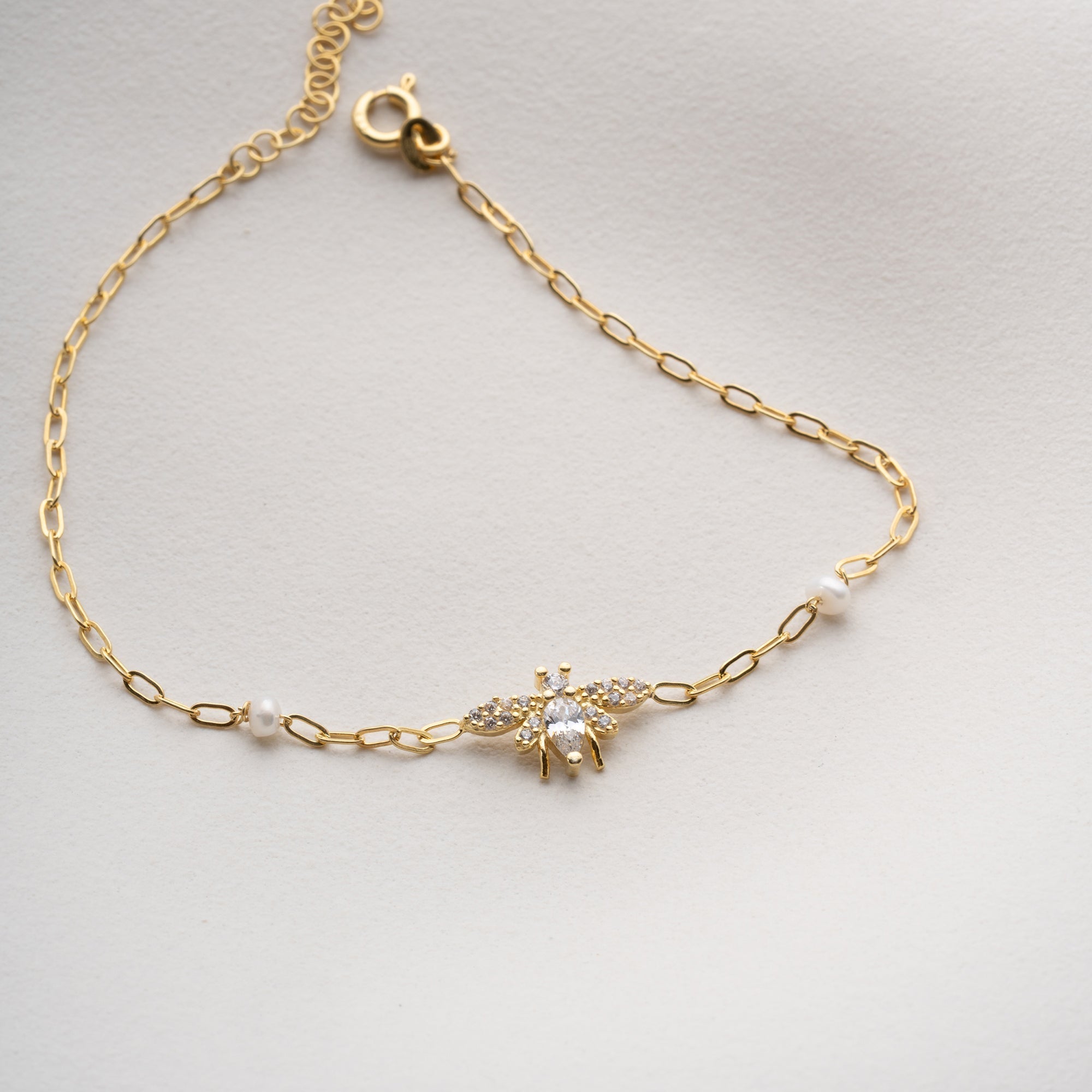 MIE PEARL ARMBAND | 925 SILBER