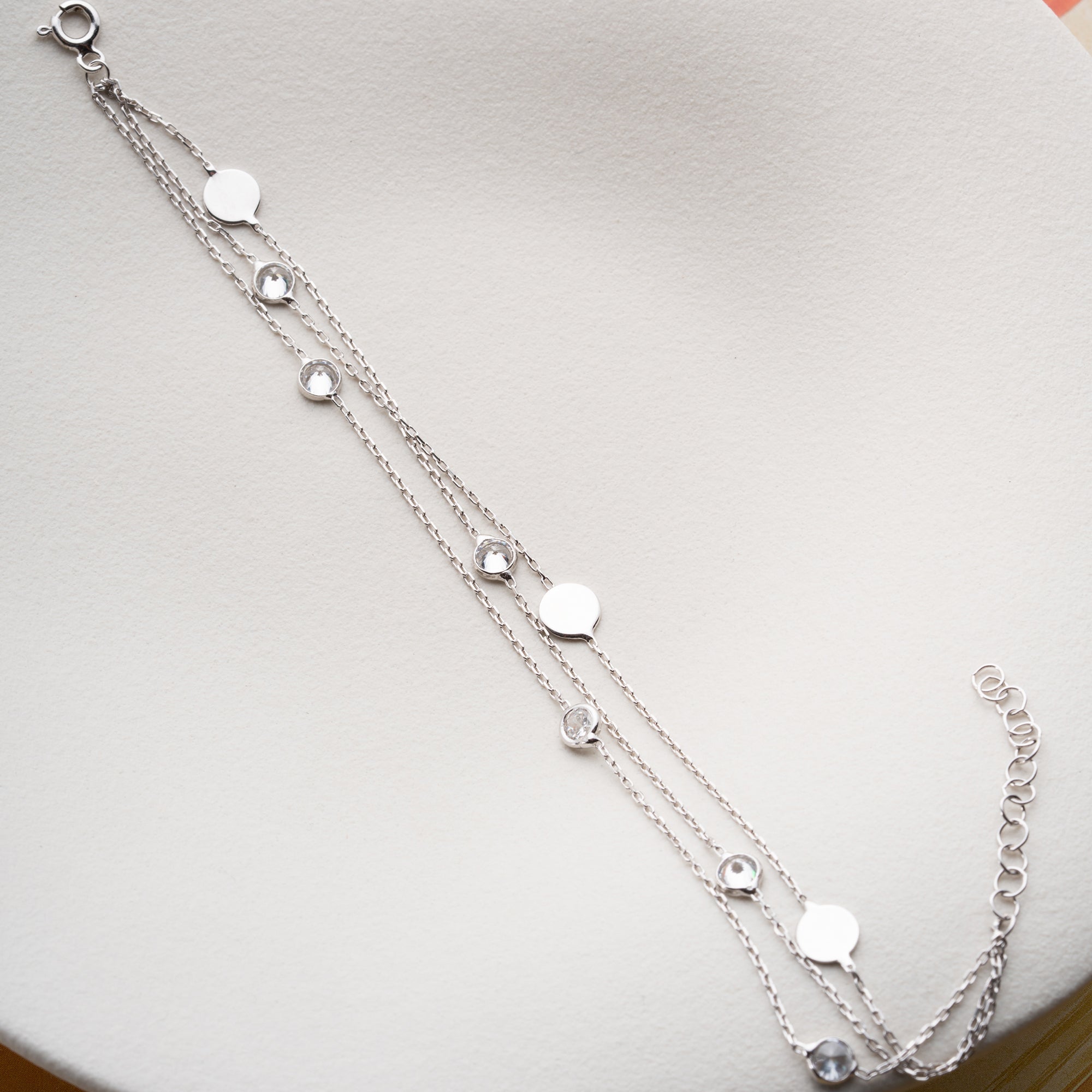 VOHO STONE ARMBAND | 925 SILBER