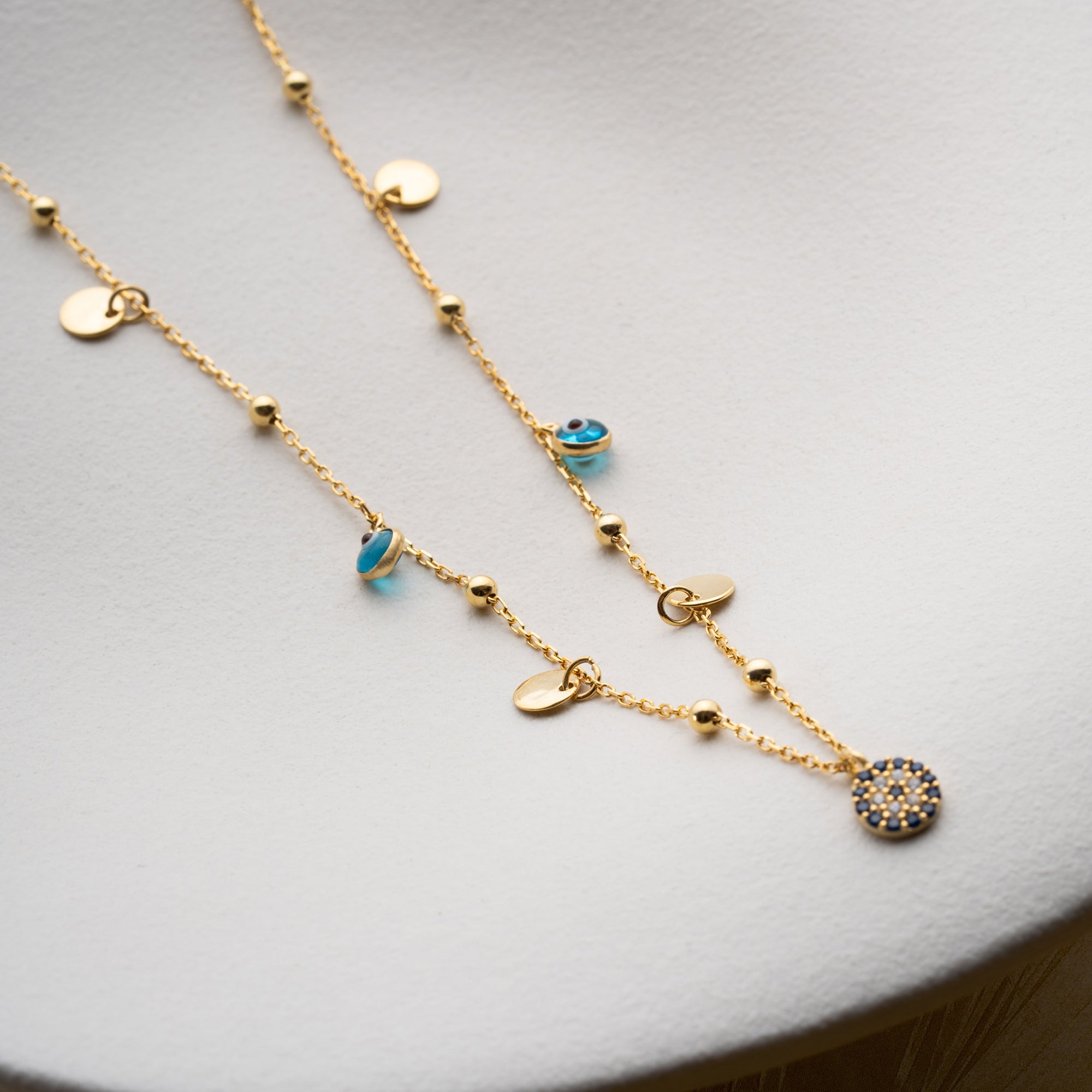 NAZAR COIN KETTE | 925 SILBER