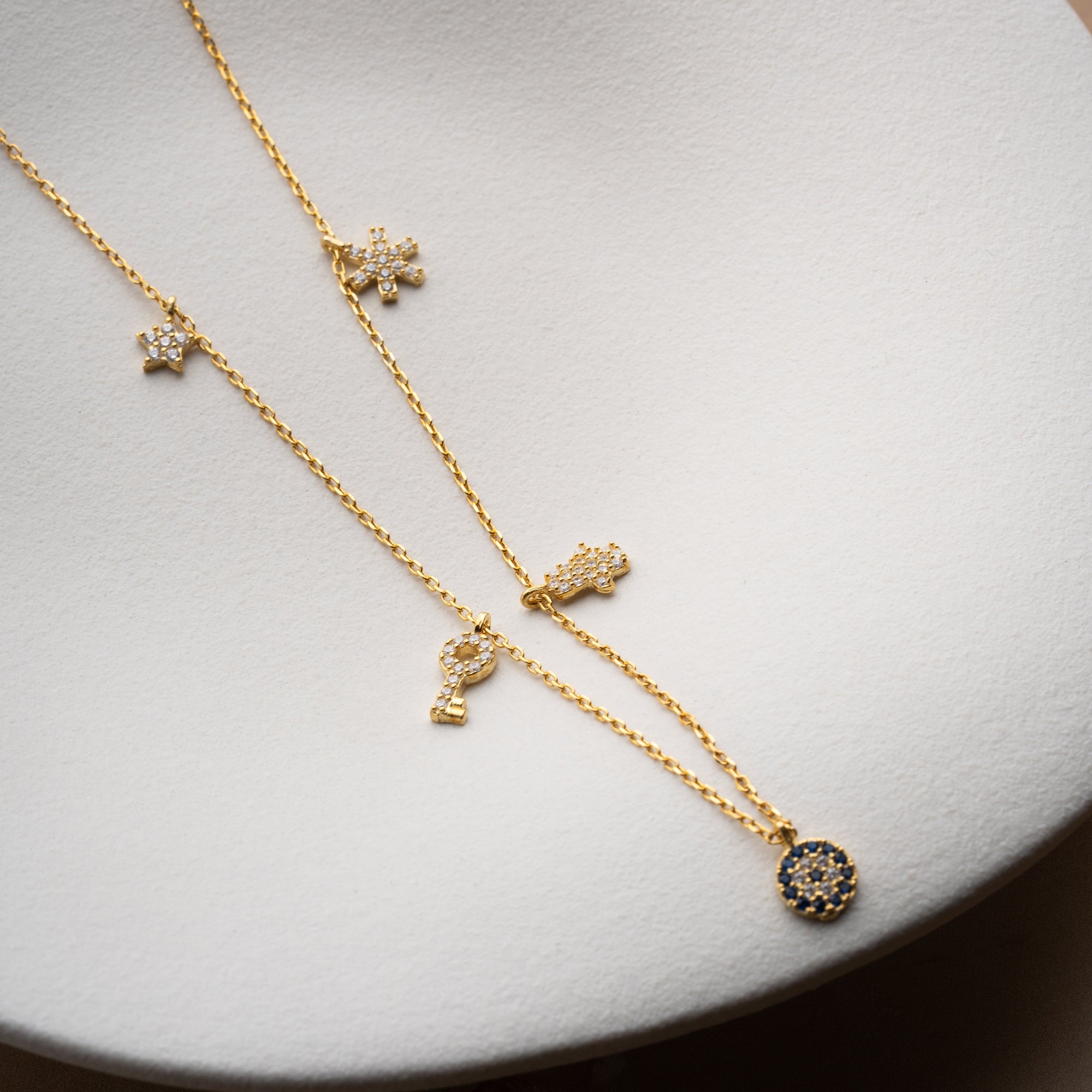 NAZAR CHARM KETTE | 925 SILBER