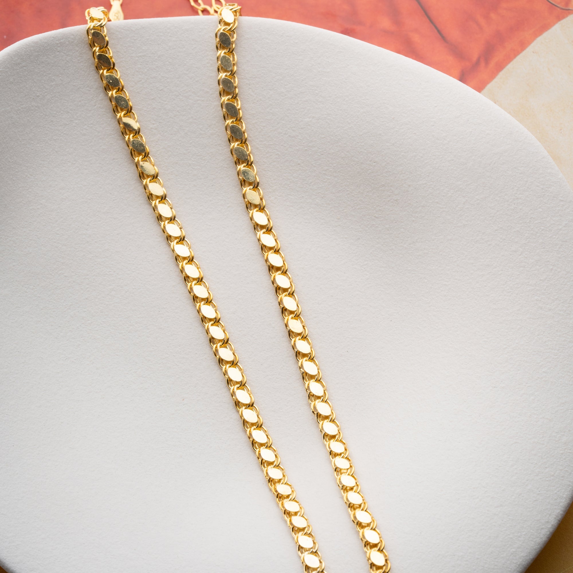 GERSTEN HALSKETTE | 925 SILBER