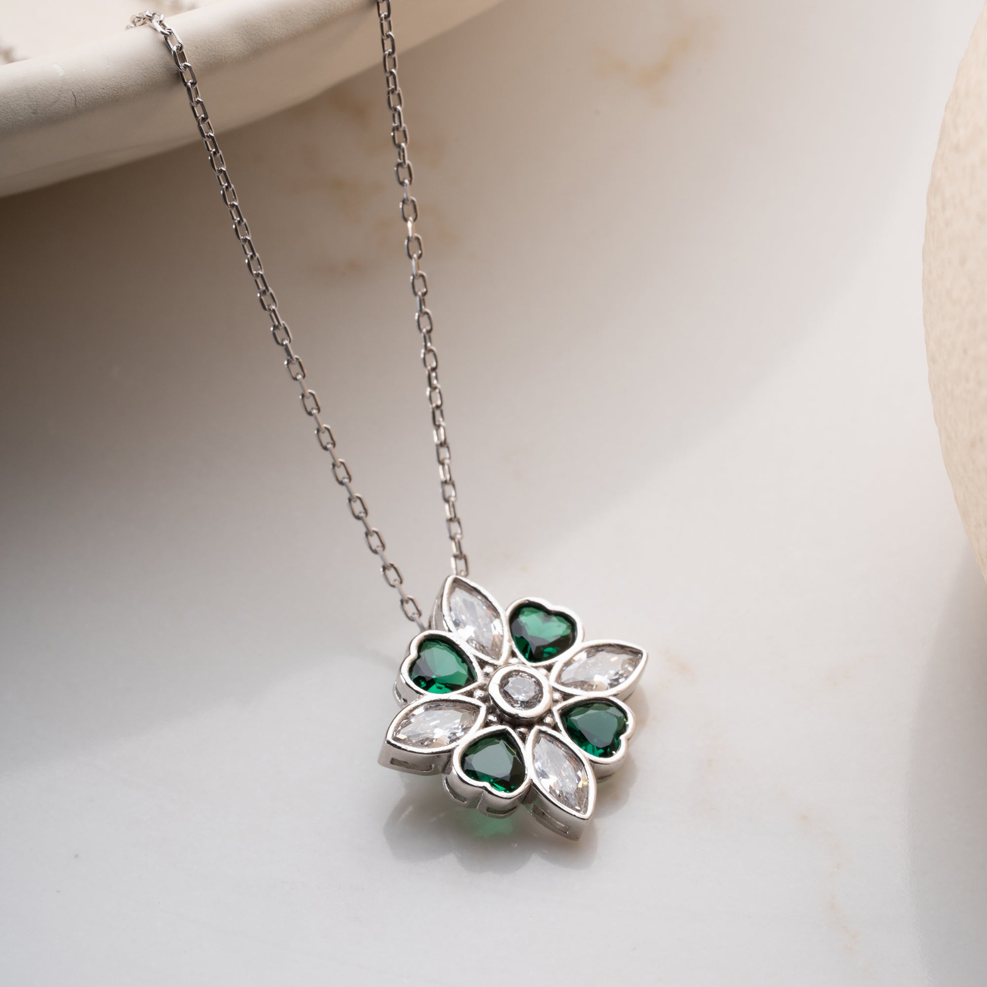 MIGOK GREEN KETTE | 925 SILBER