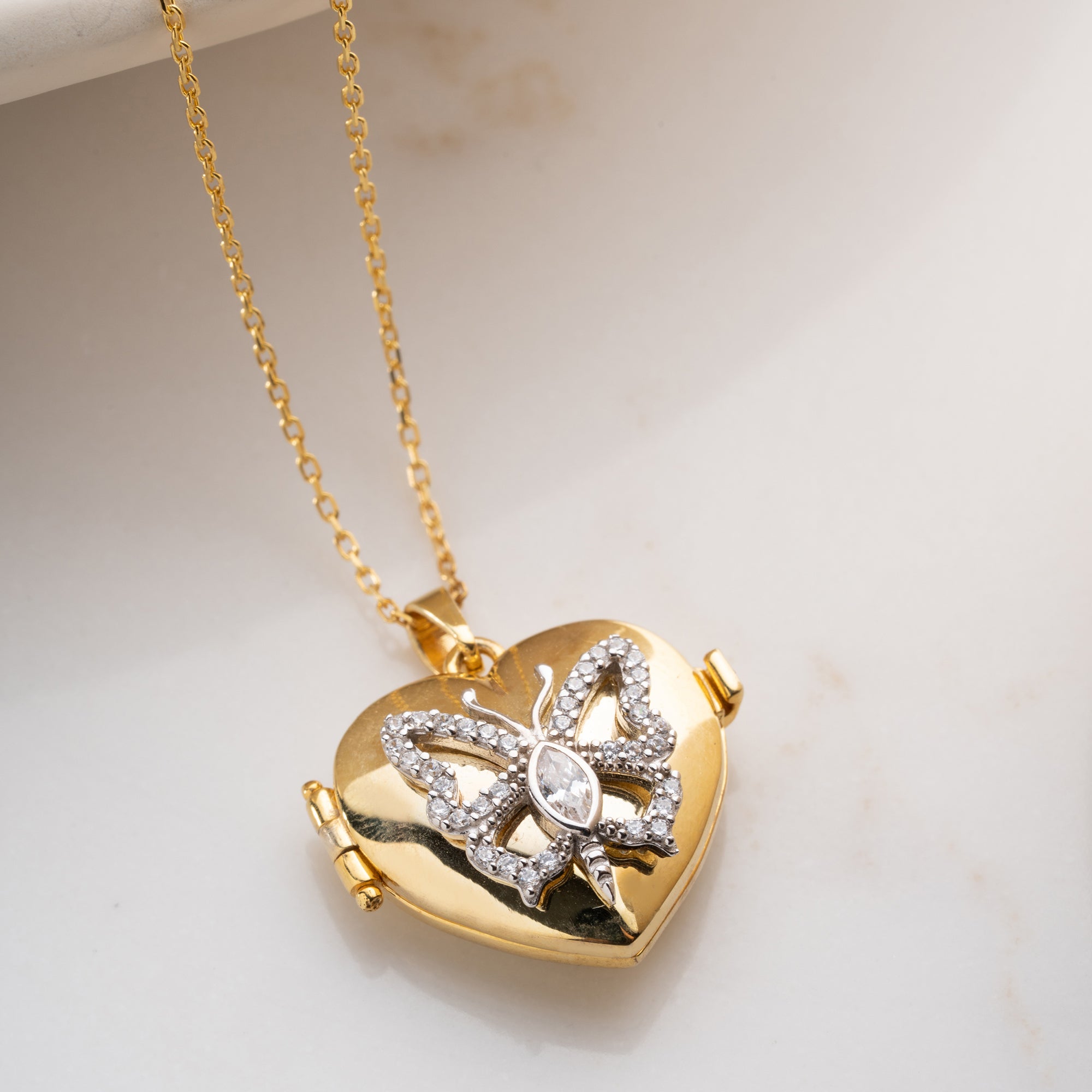 BUTTERFLY ZENE KETTE | 925 SILBER