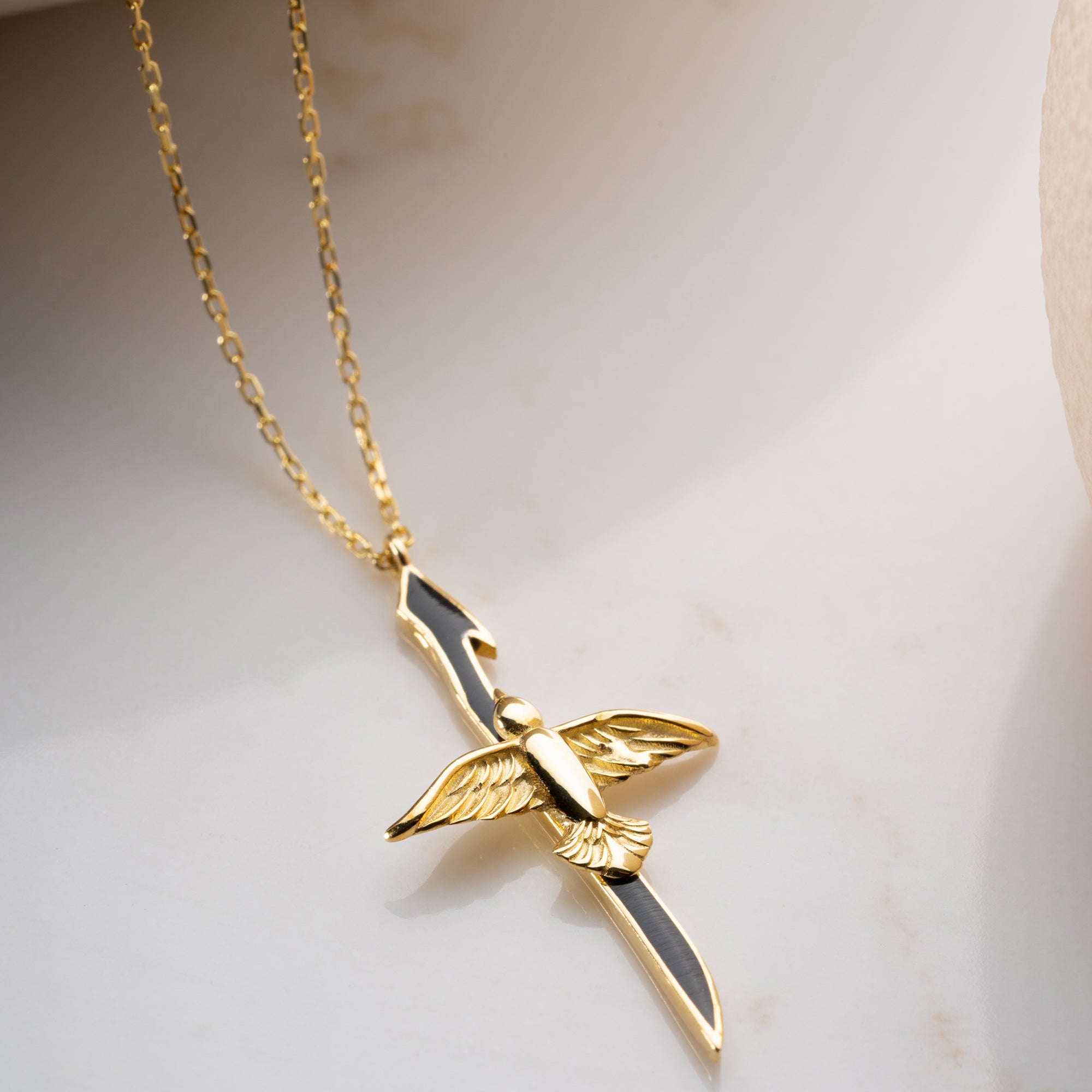 ELIF ANKA BLACK KETTE | 925 SILBER