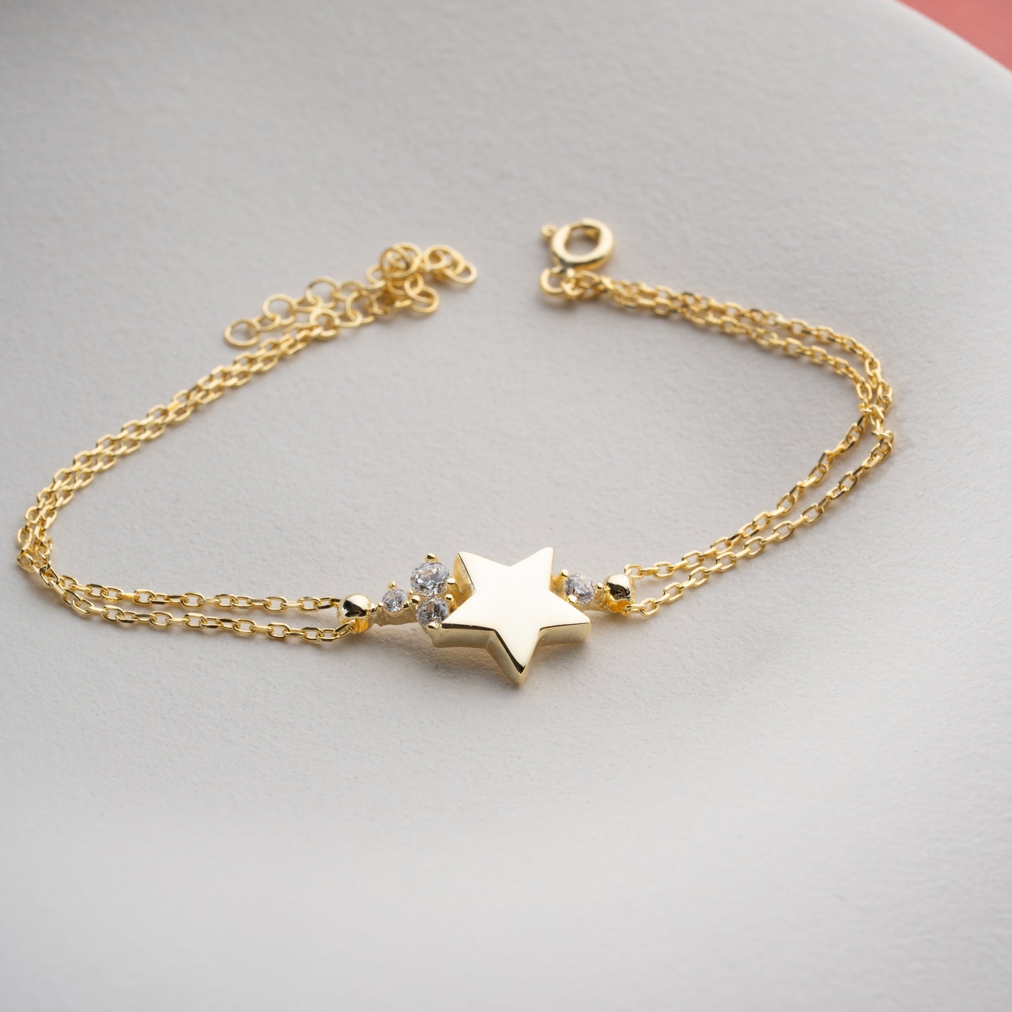 STERN STONE ARMBAND | 925 SILBER