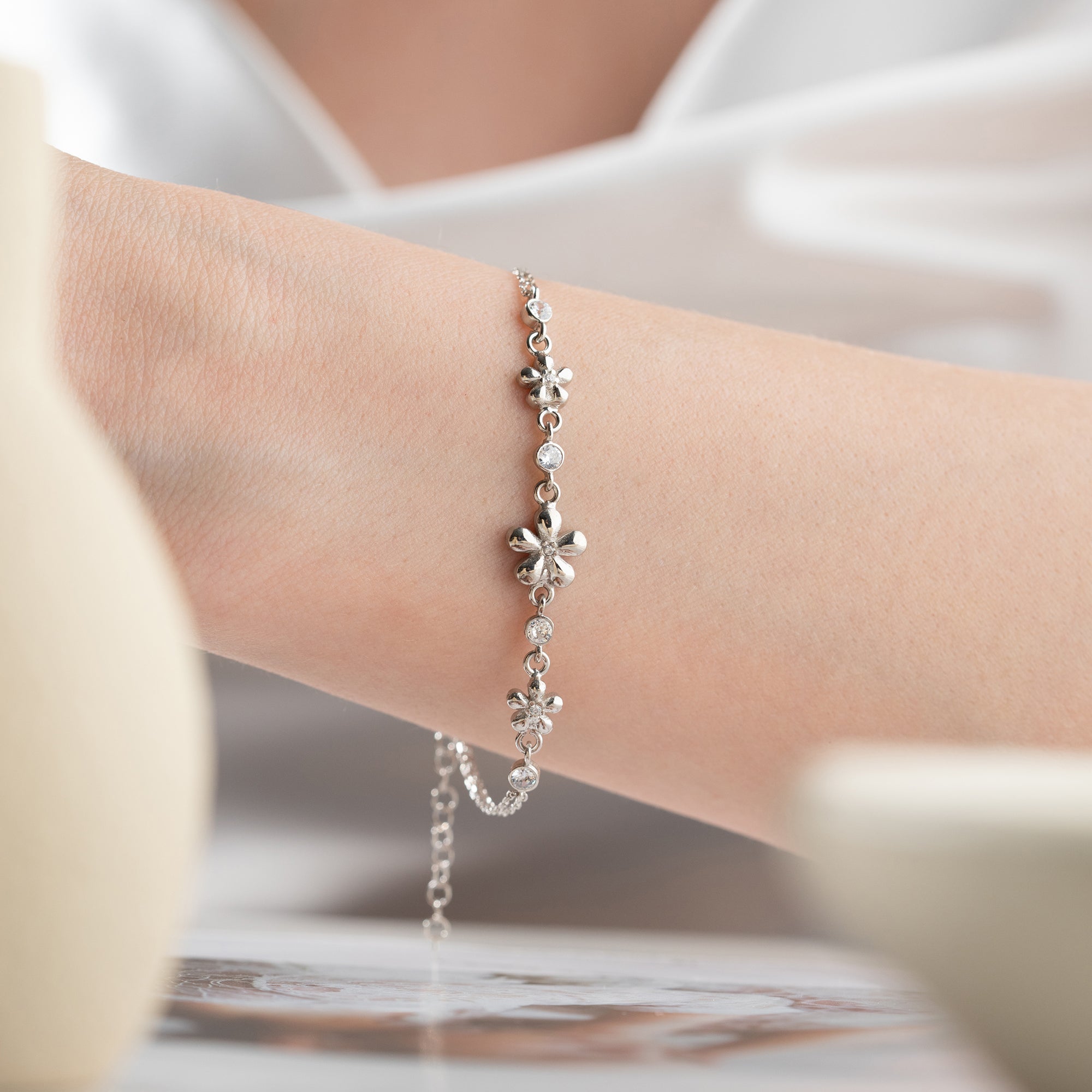 LENNIE DAISY ARMKETTE | 925 SILBER