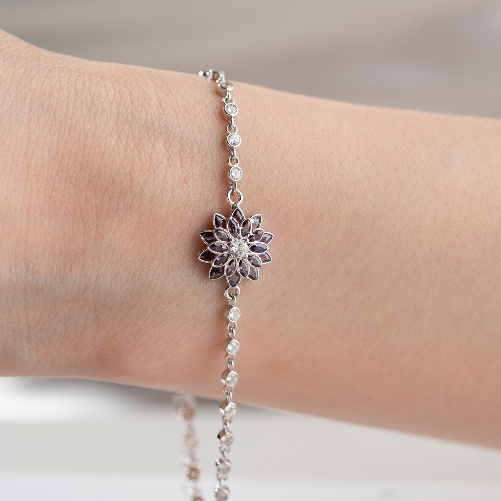 LOTUS ARMKETTE | 925 SILBER