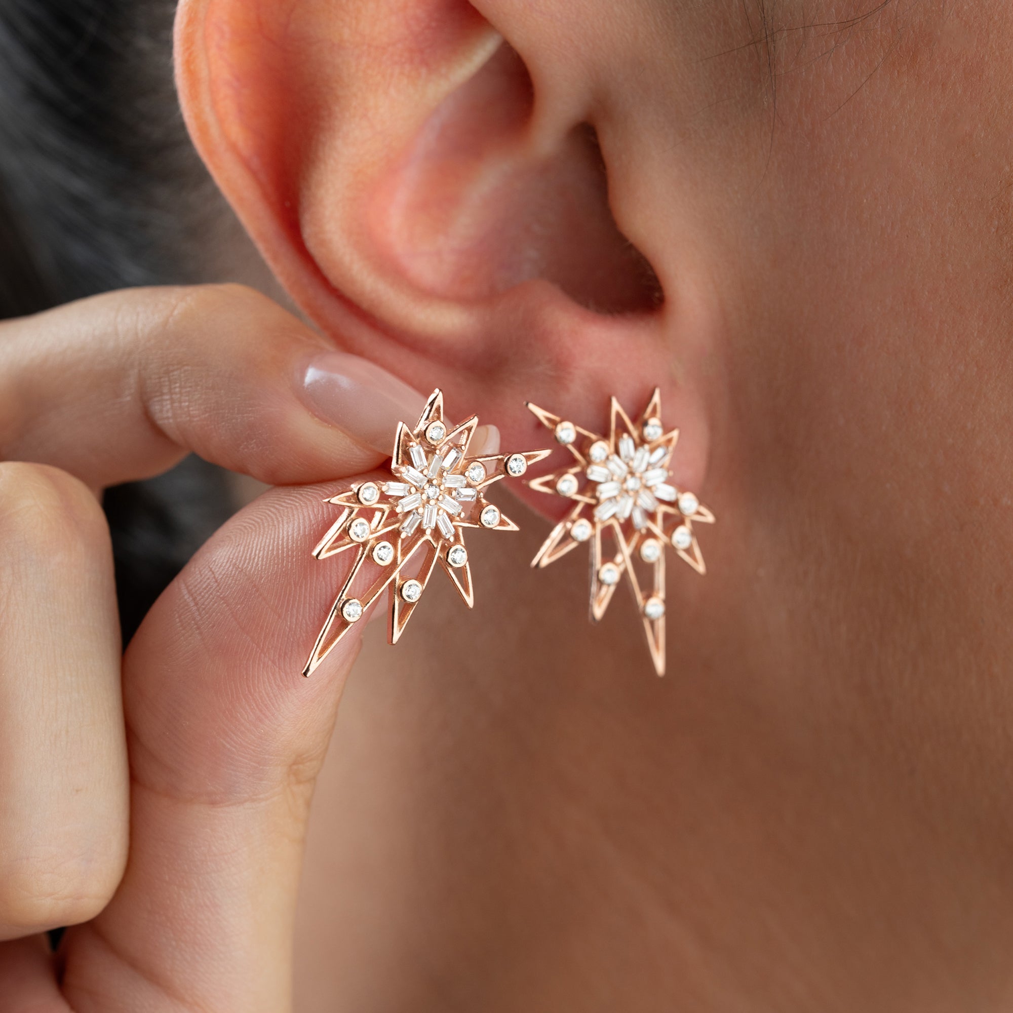 DOVE OHRRINGE | 925 SILBER