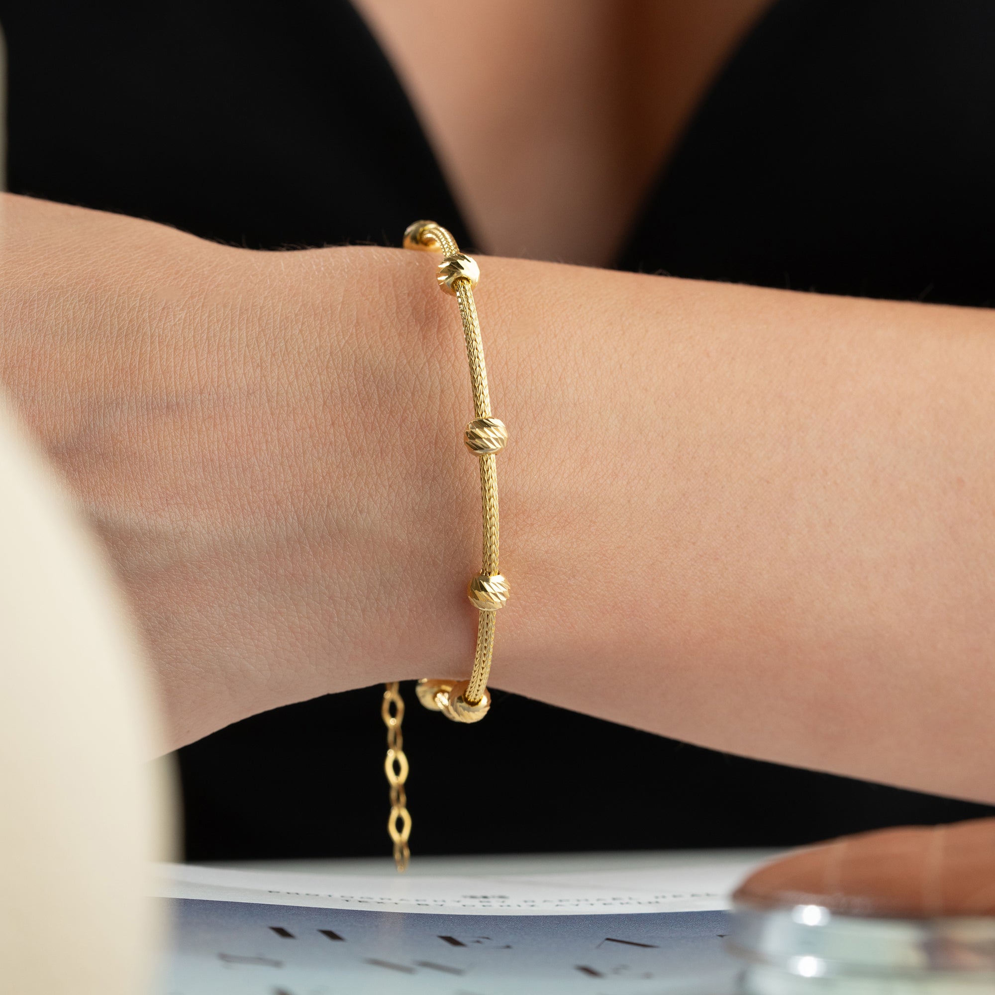 SNAKE DORIKA ARMBAND | 925 SILBER