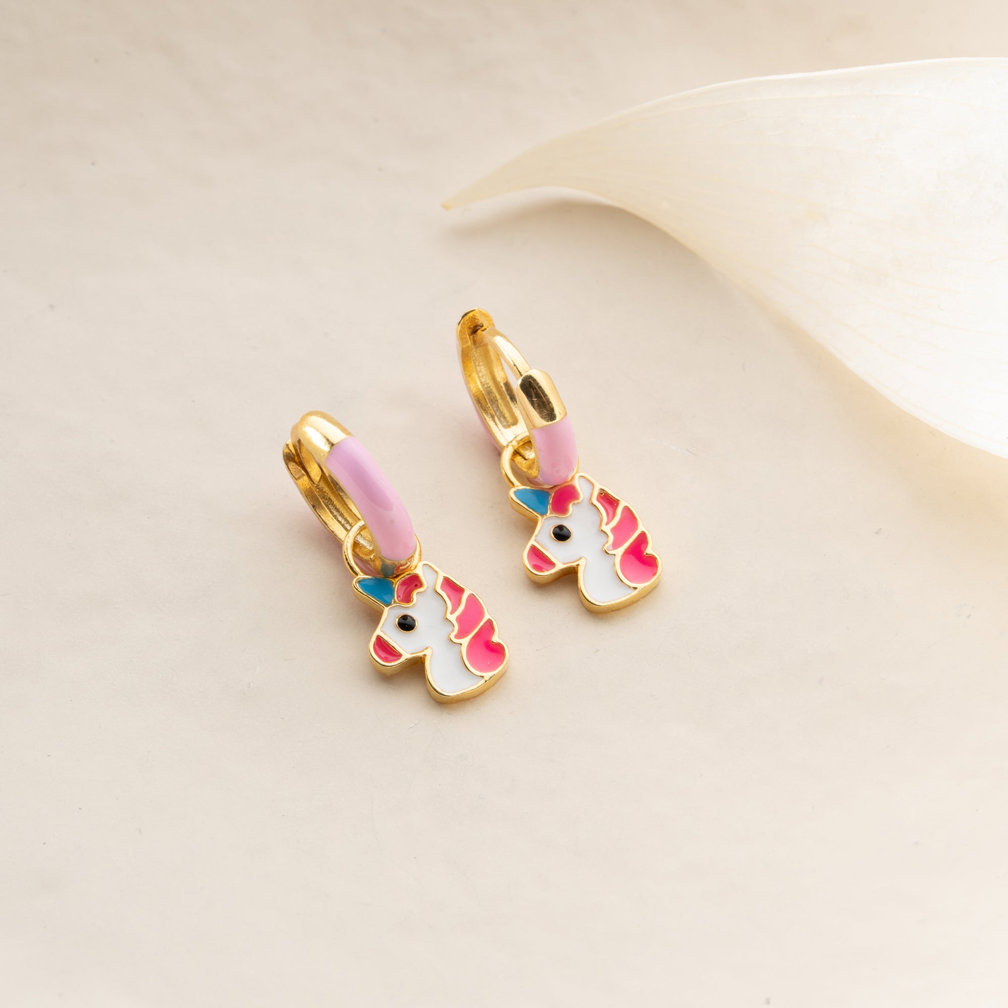 KINDER UNICORN OHRRINGE | 925 SILBER