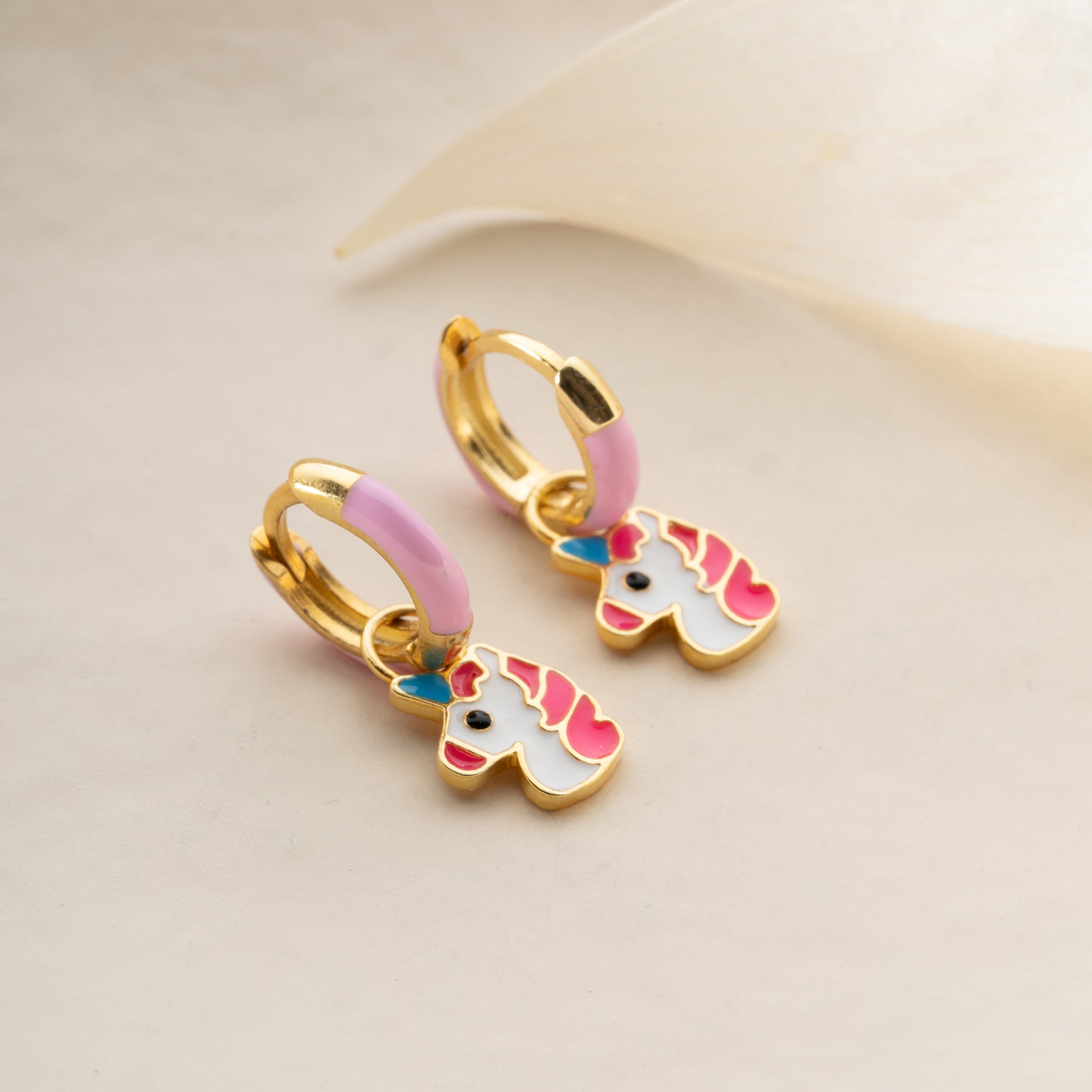 KINDER UNICORN OHRRINGE | 925 SILBER