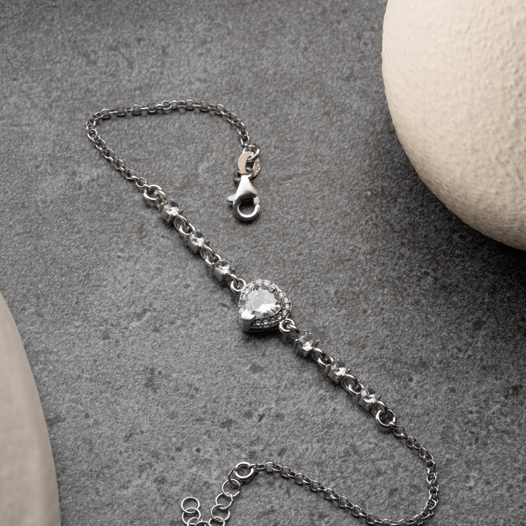 DROP STONE ARMBAND | 925 SILBER