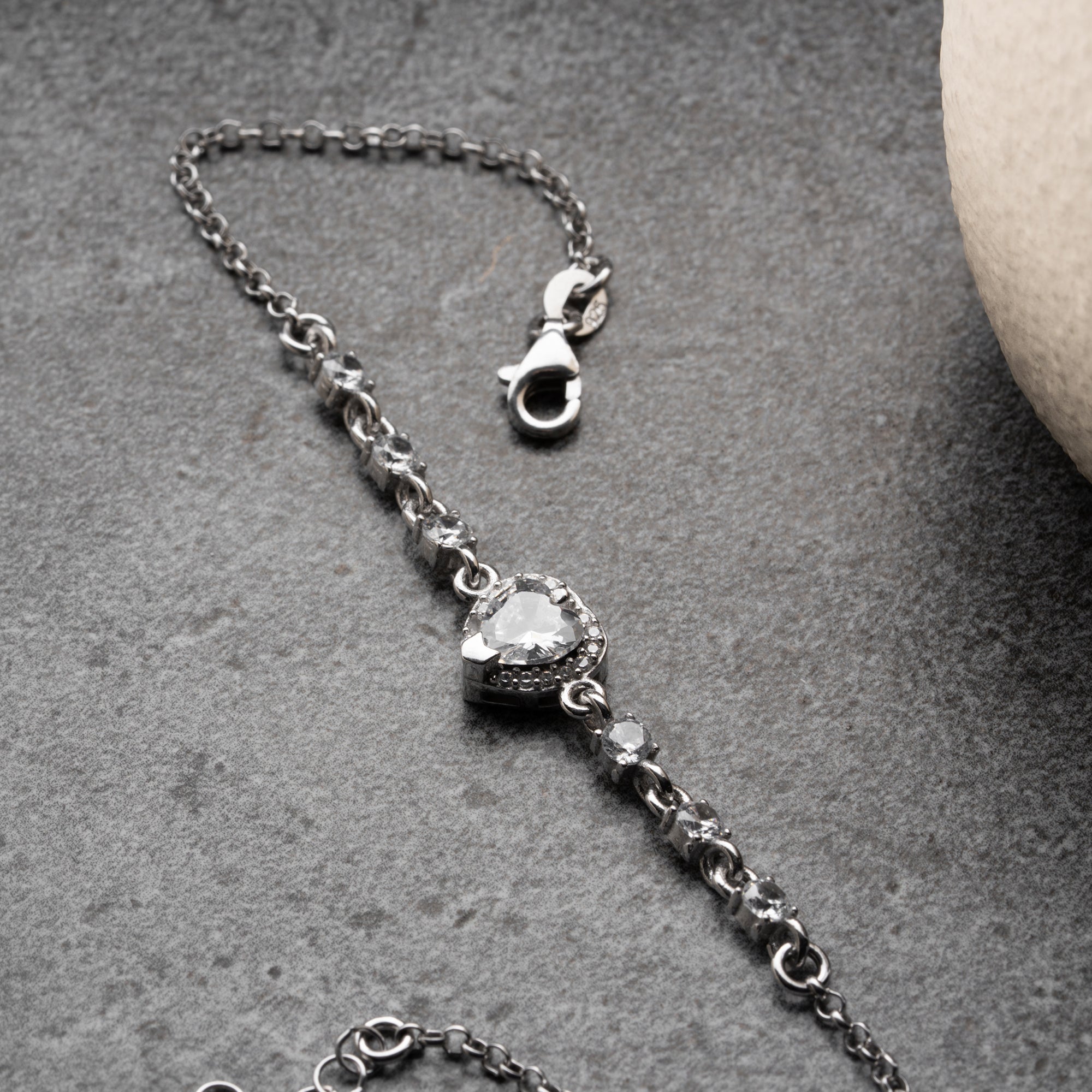 DROP STONE ARMBAND | 925 SILBER