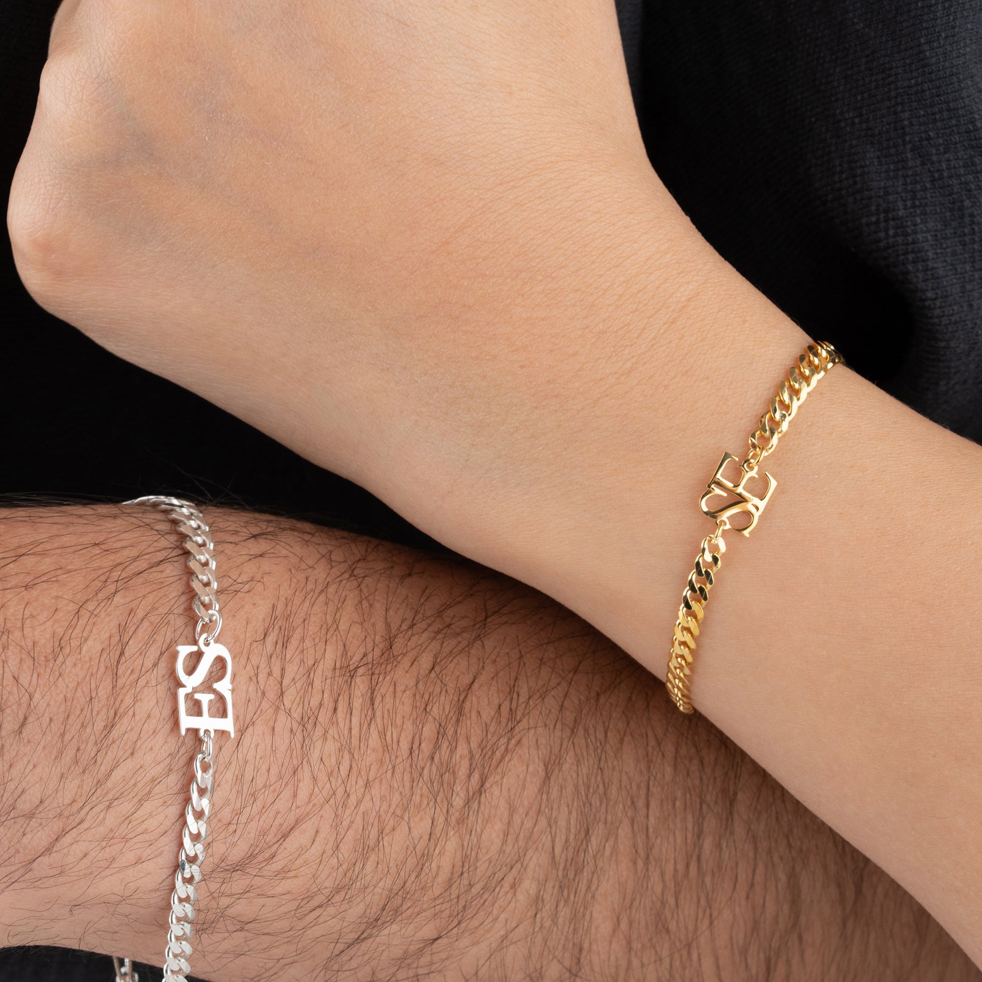 GOURMET 2`ER PARTNERARMBÄNDER | 925 SILBER