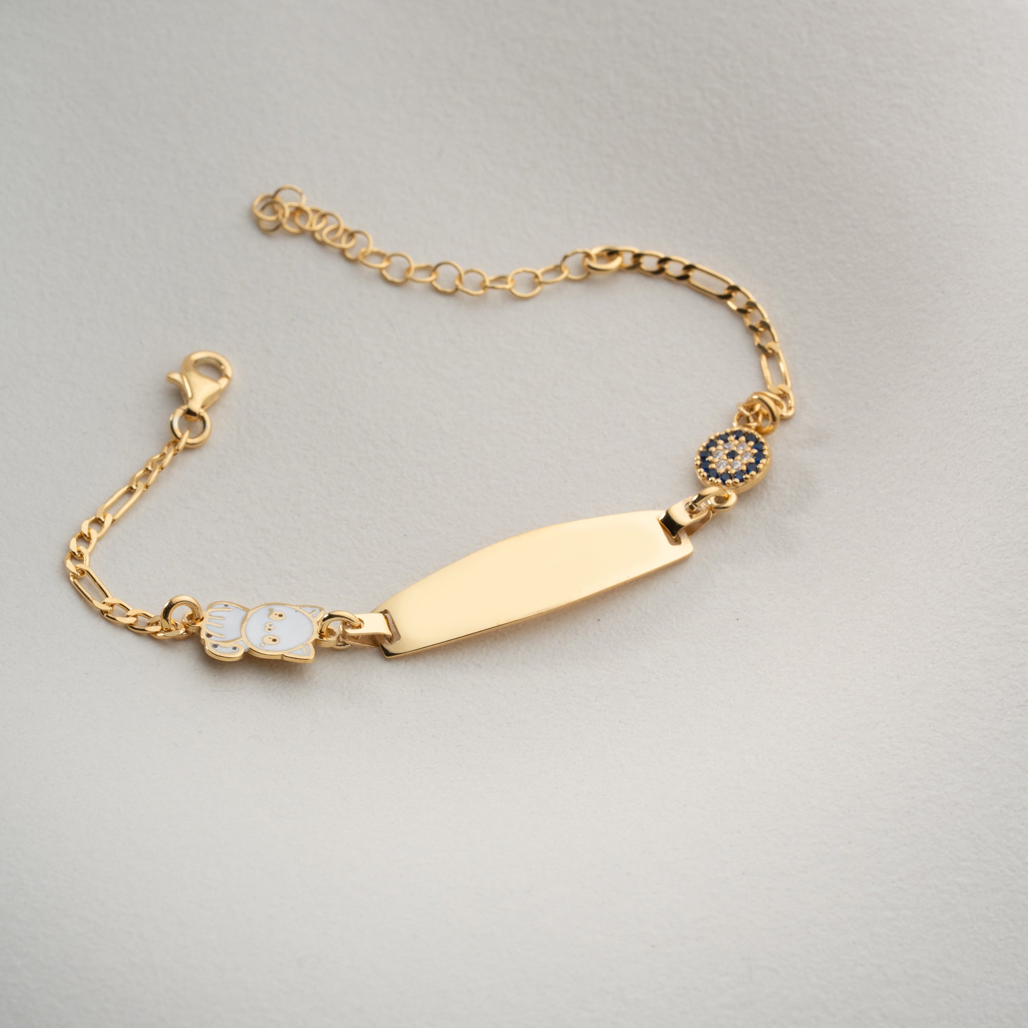 CAT NAZAR KINDER ARMBAND | 925 SILBER