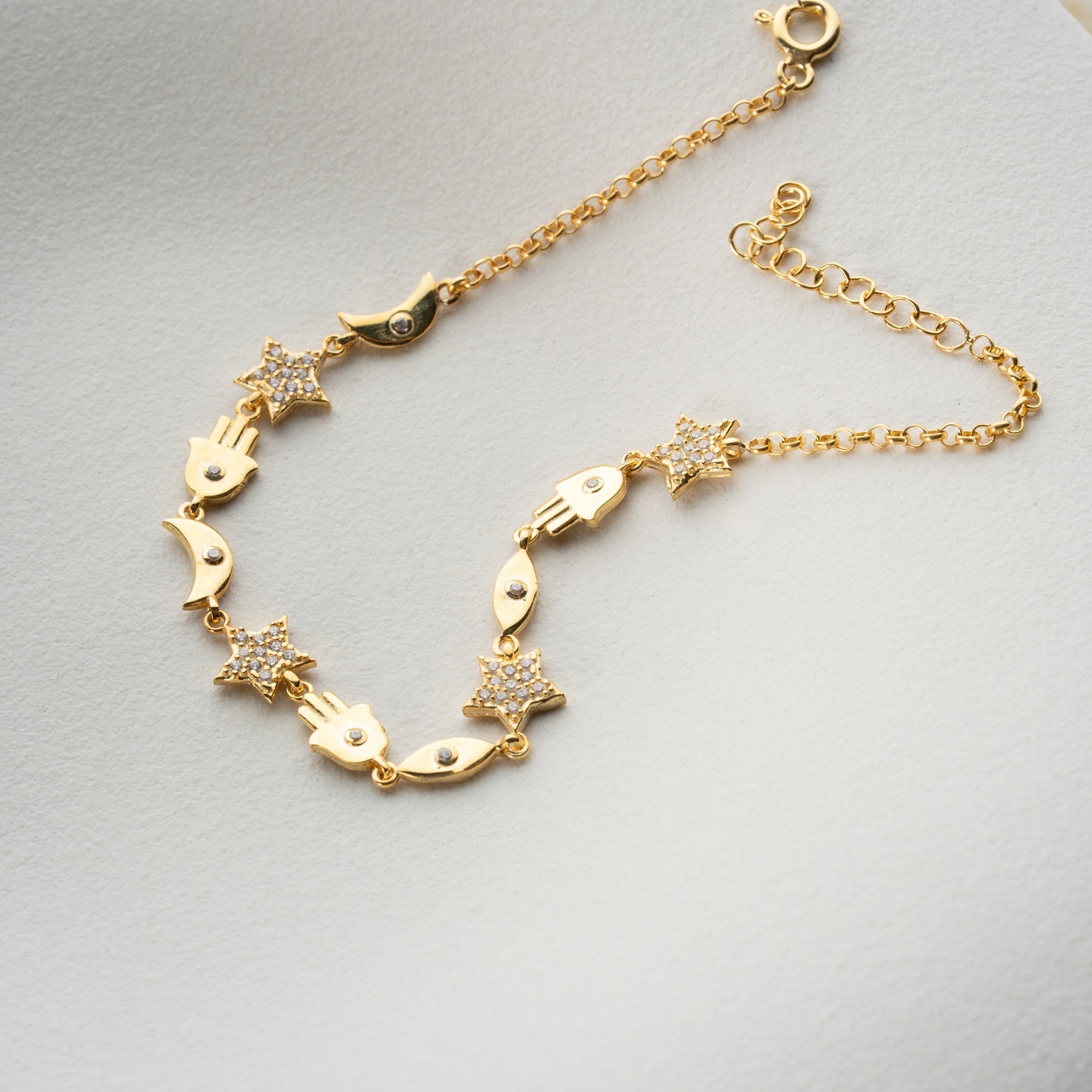 MINI NYX CHARM ARMBAND | 925 SILBER