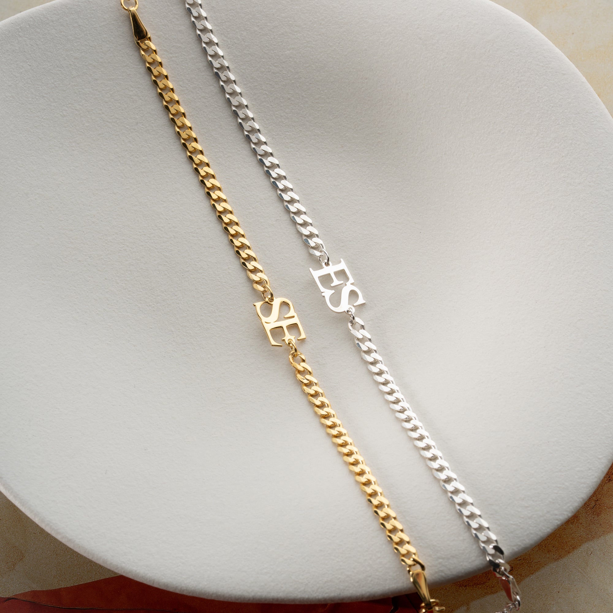 GOURMET 2`ER PARTNERARMBÄNDER | 925 SILBER