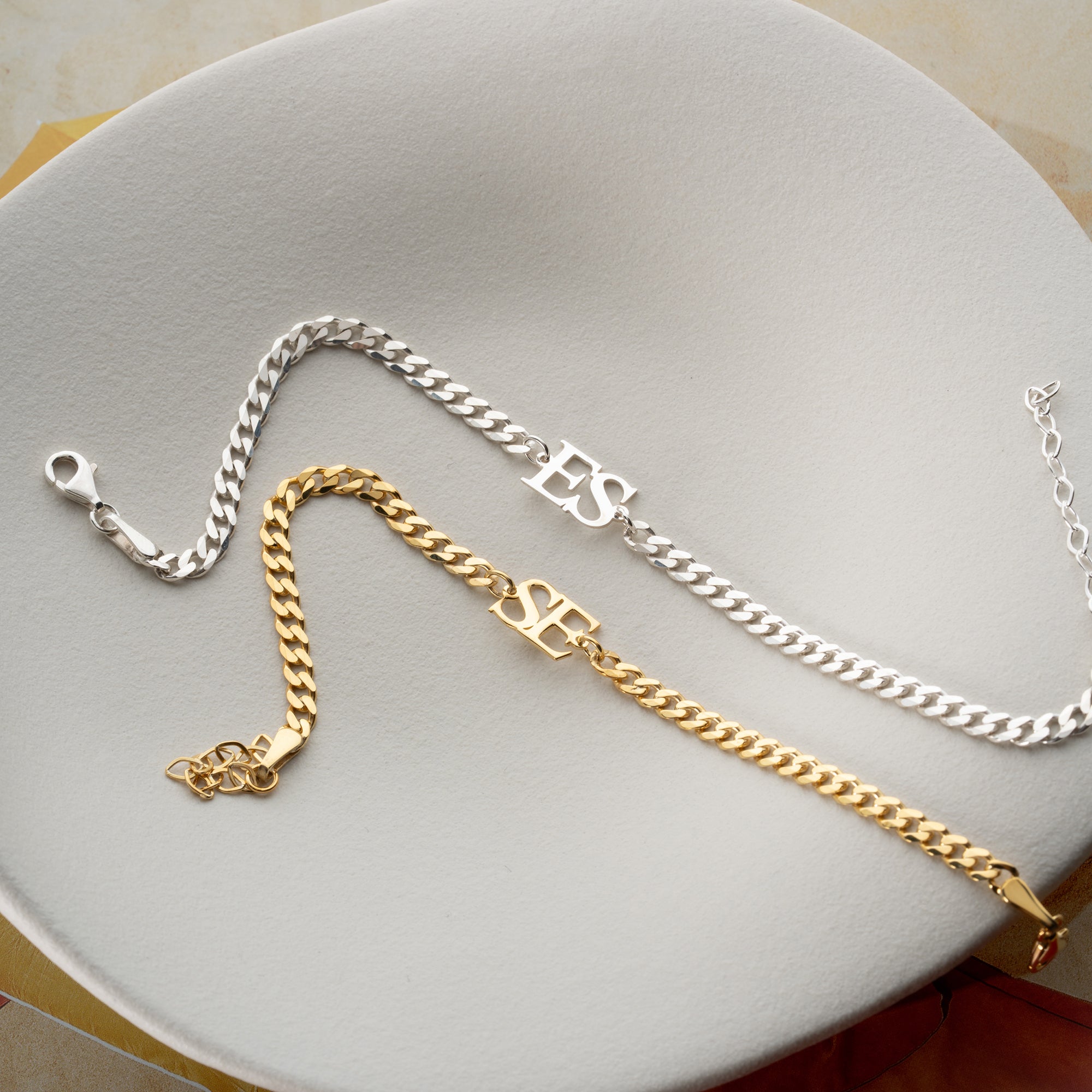 GOURMET 2`ER PARTNERARMBÄNDER | 925 SILBER