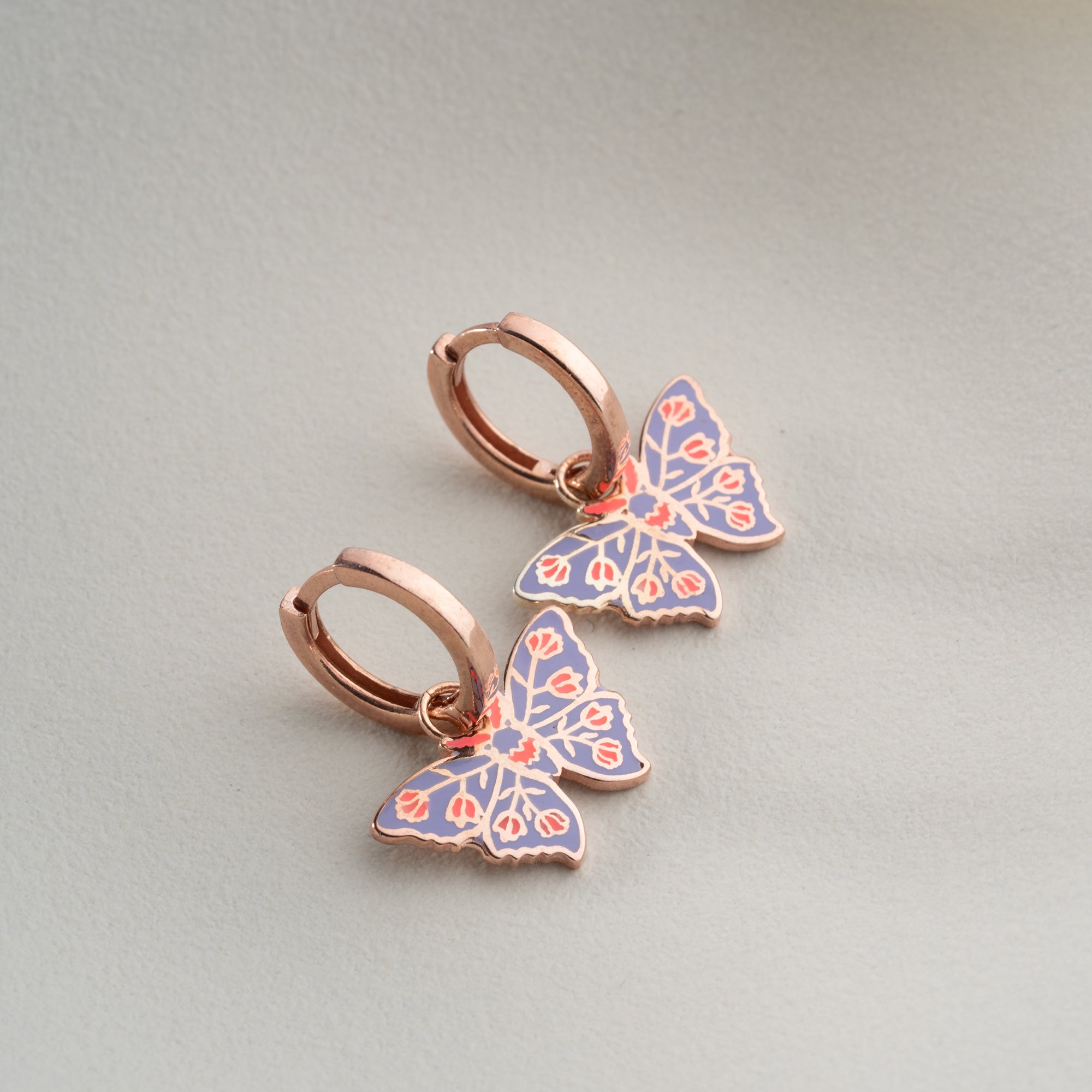 KINDER BUTTERFLY OHRRINGE | 925 SILBER