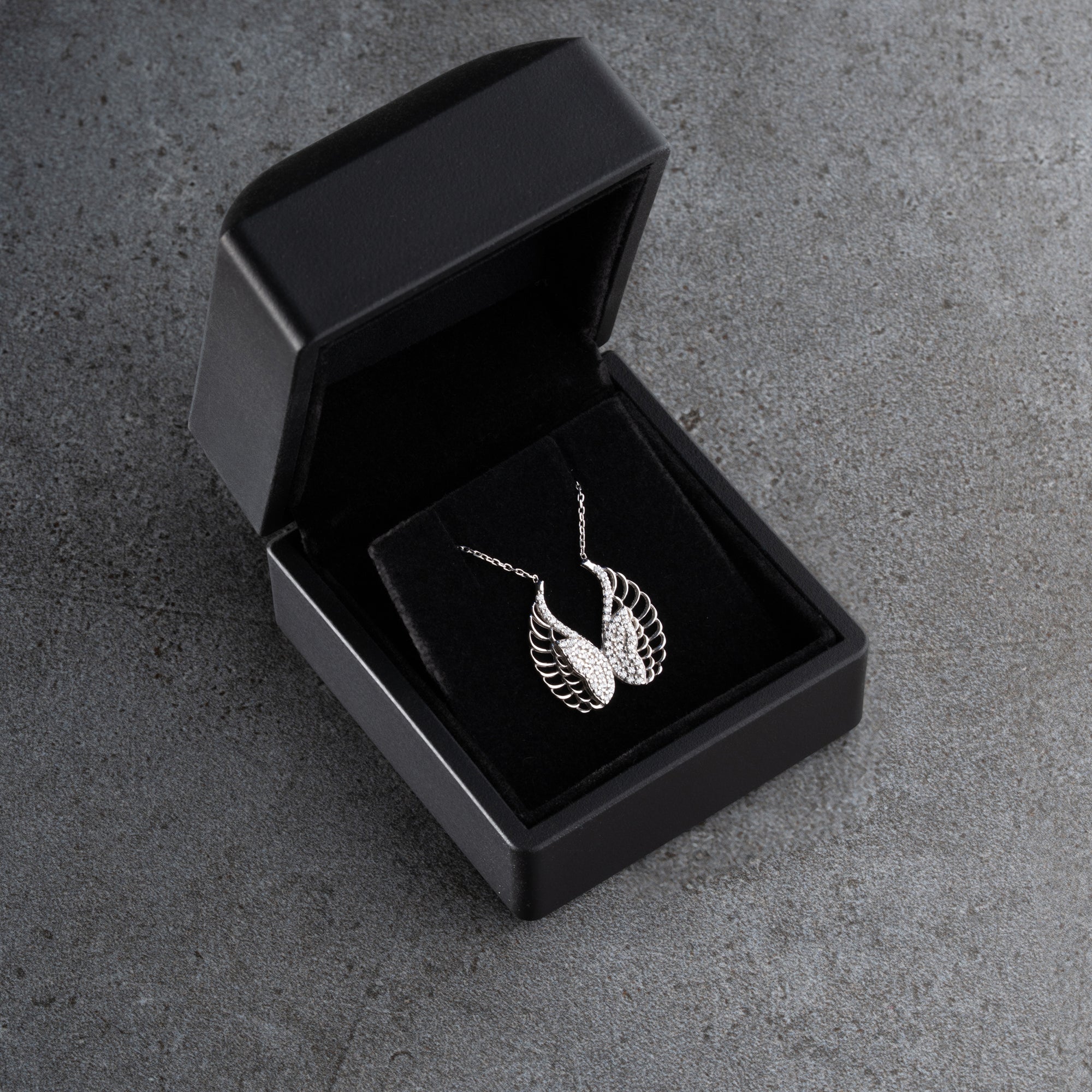 ENGELSFLÜGEL HALSKETTE | 925 SILBER