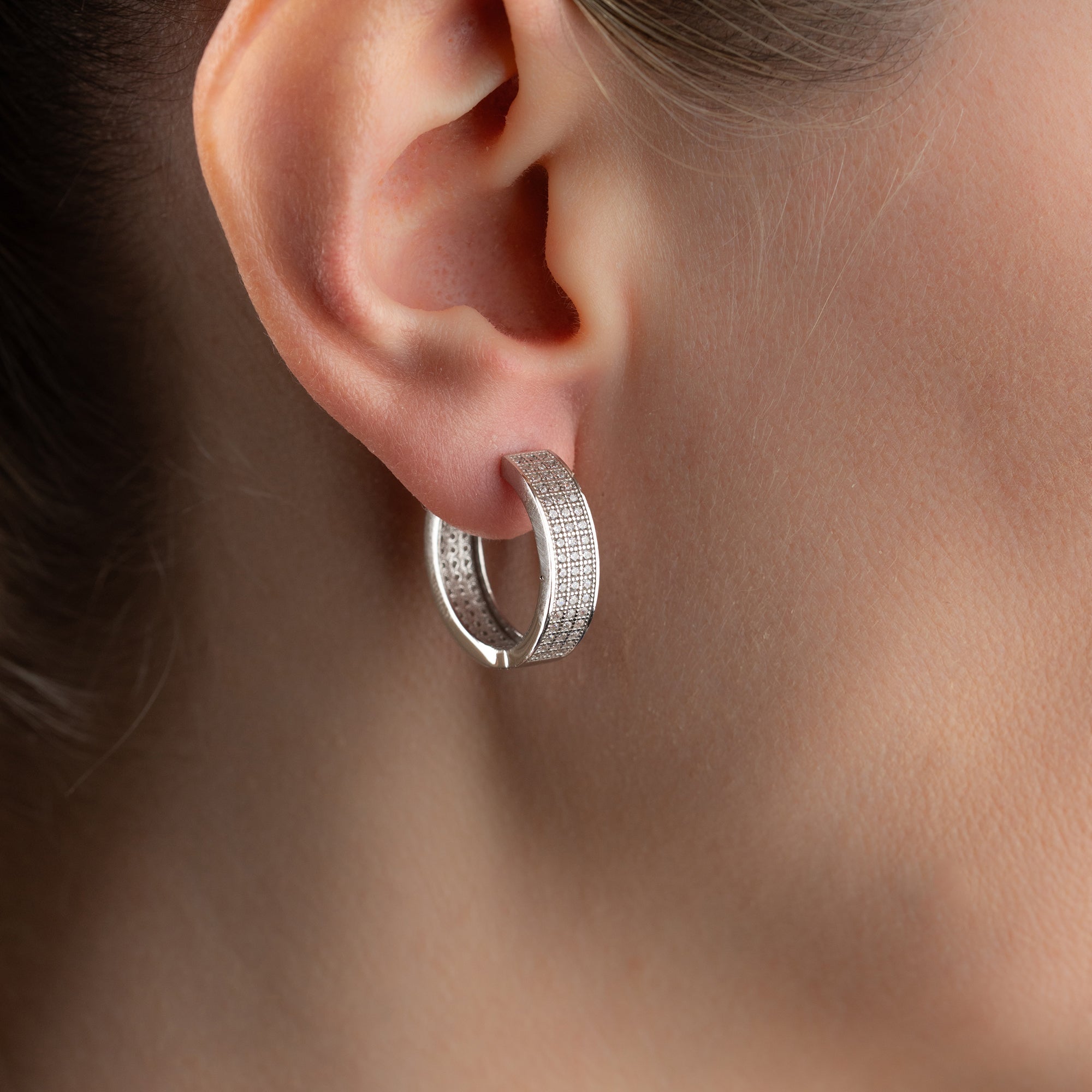 RHEA OHRRINGE | 925 SILBER