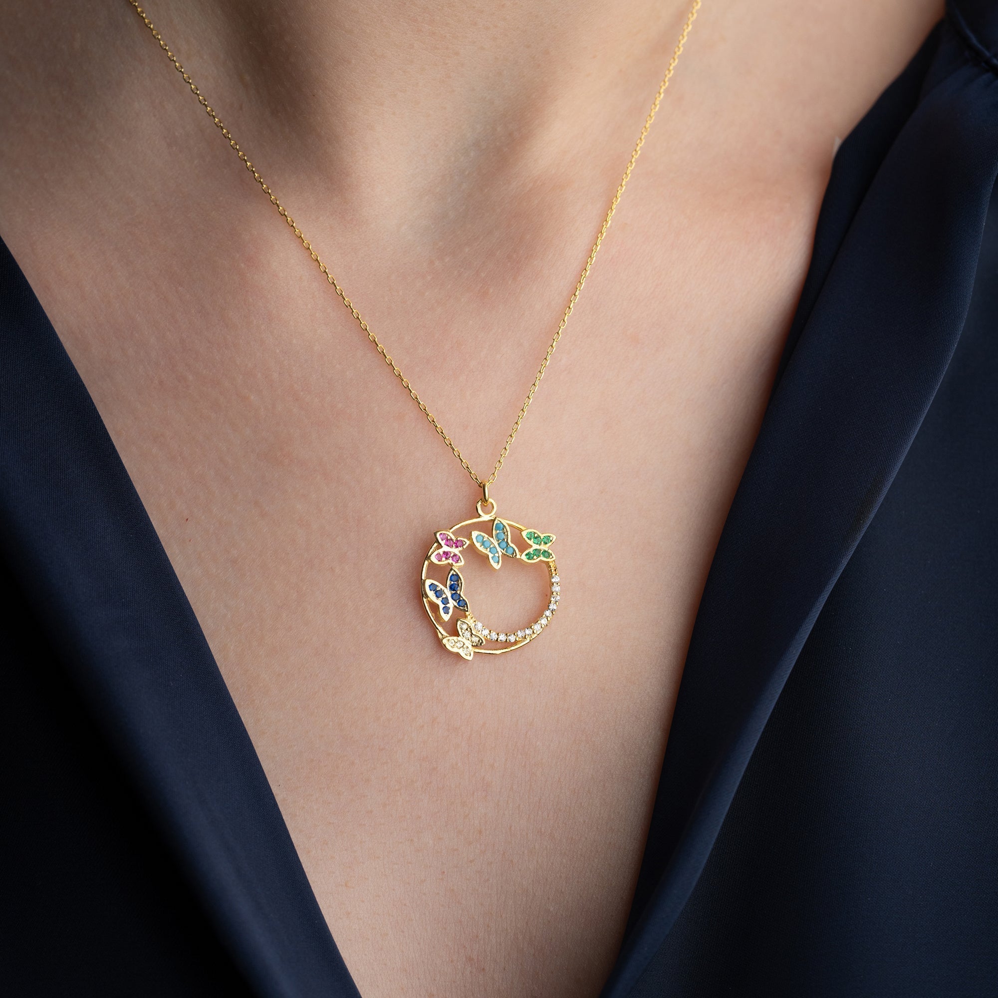 AVELINE HALSKETTE | 925 SILBER