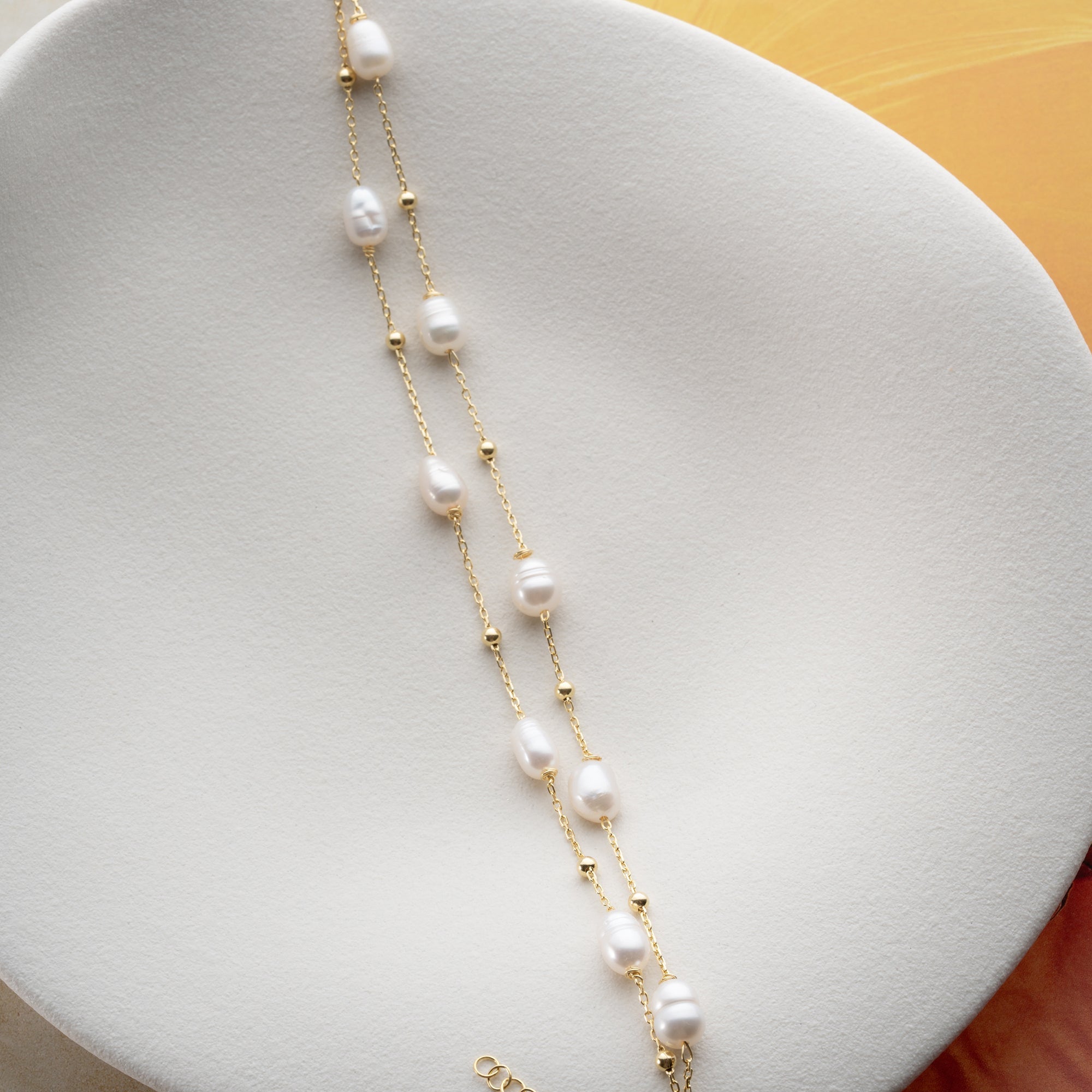 NIAA PEARL ARMBAND | 925 SILBER