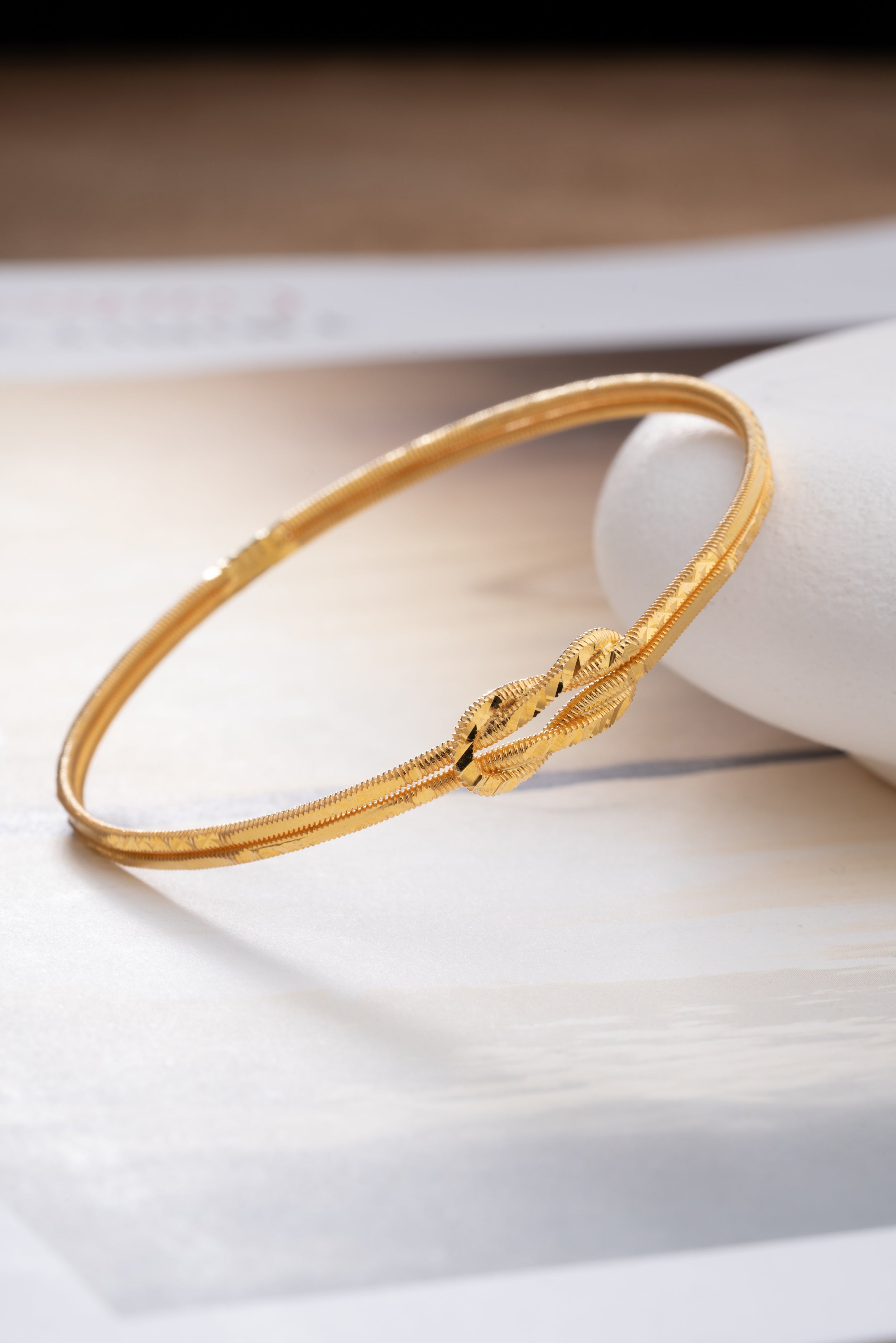 LIEBESKNOTEN AJDA ARMREIFEN | 925 SILBER