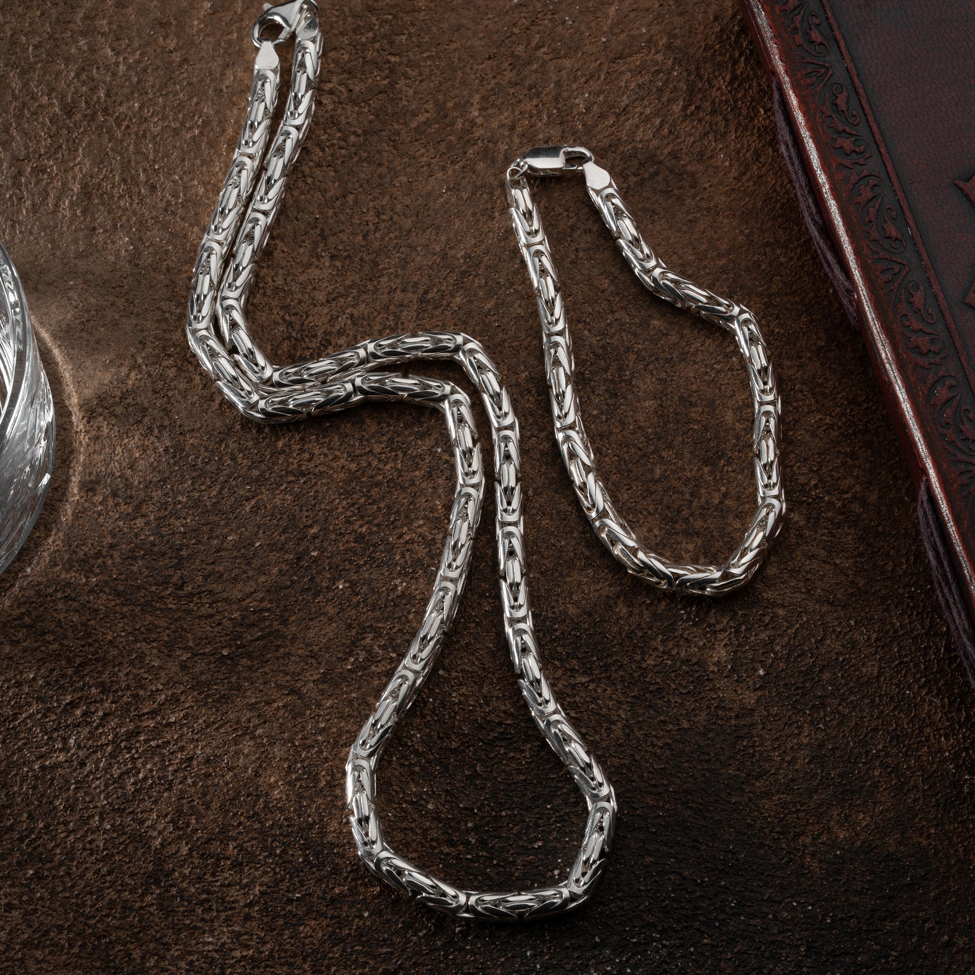 OVAL KÖNIGSKETTE 6 MM SET | 925 SILBER