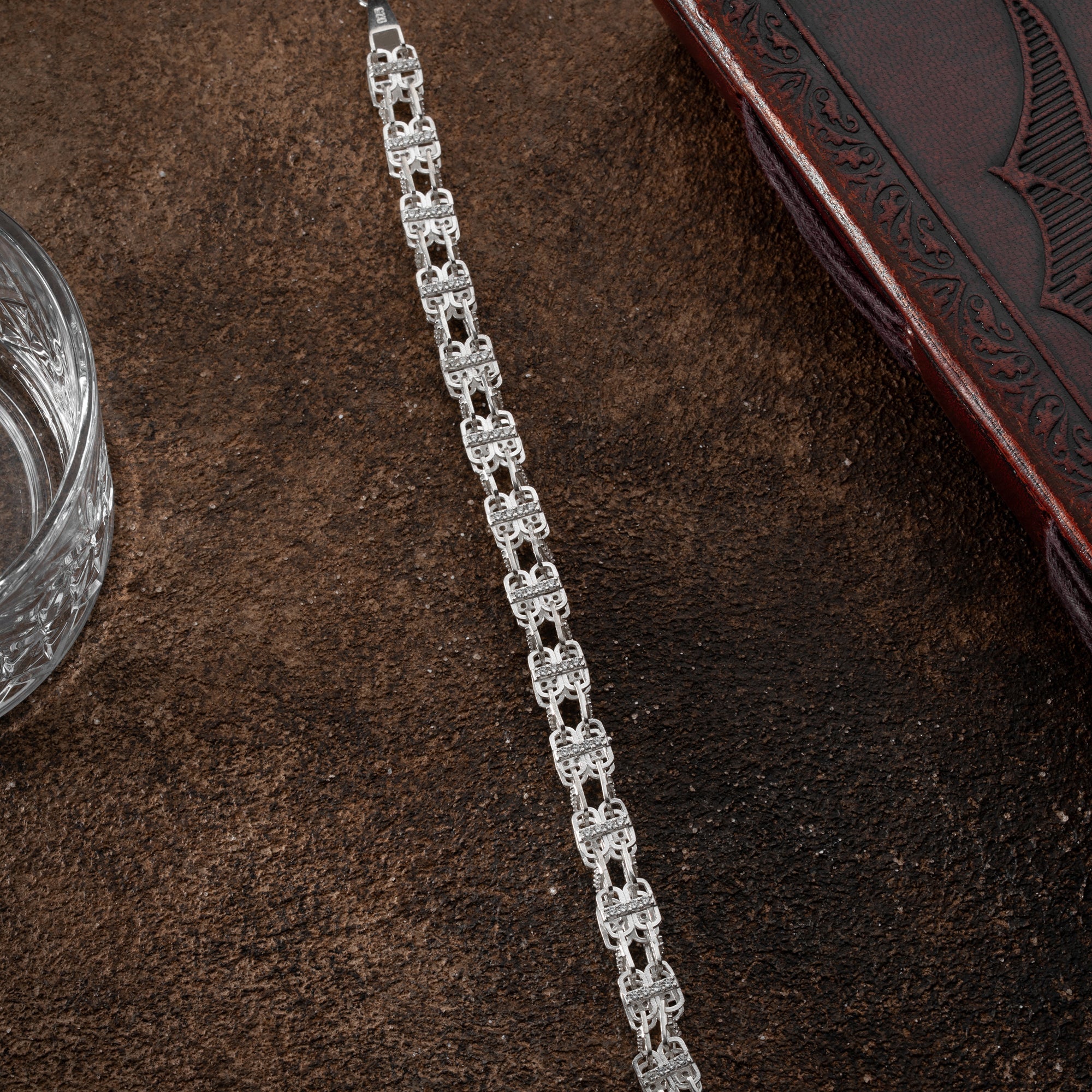 KÄFIGARMBAND MASSIV 8MM | 925 SILBER.