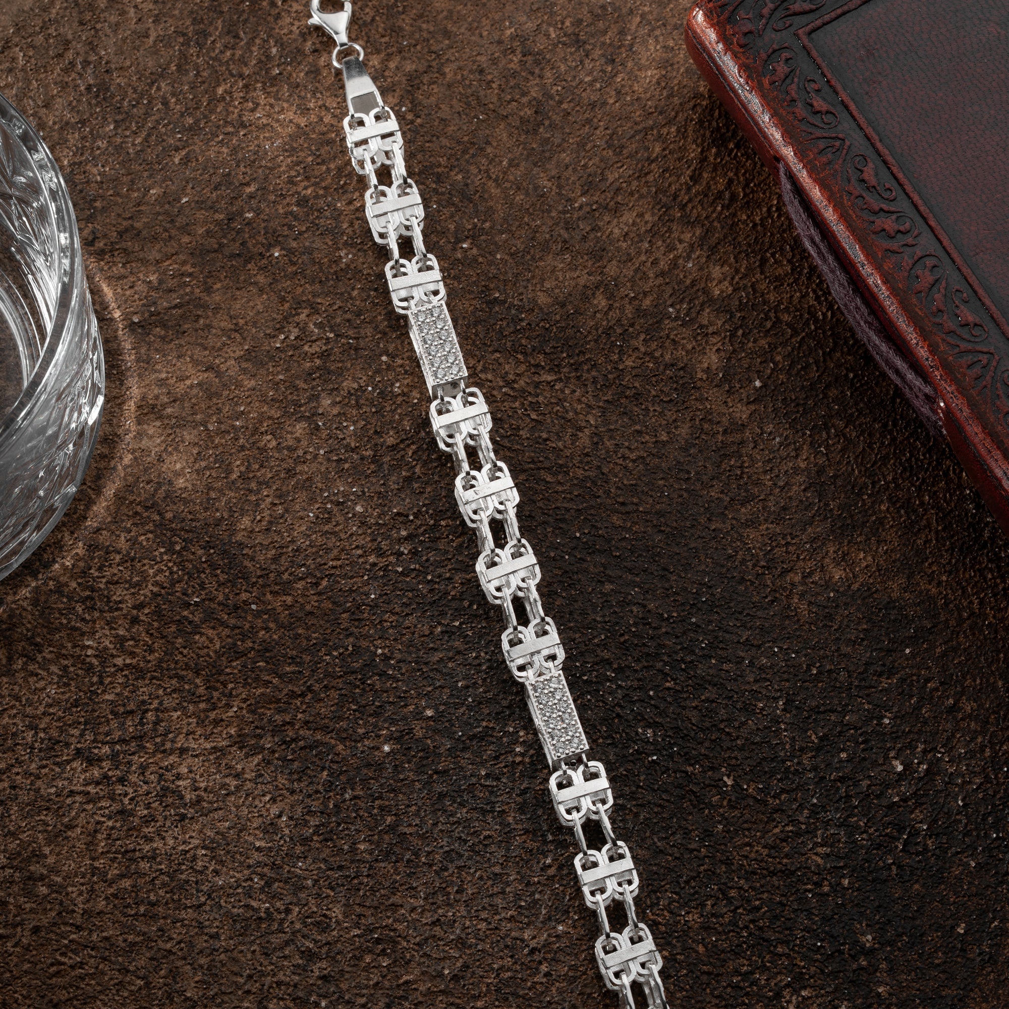 BIG KÄFIG ARMBAND | 925 SILBER..