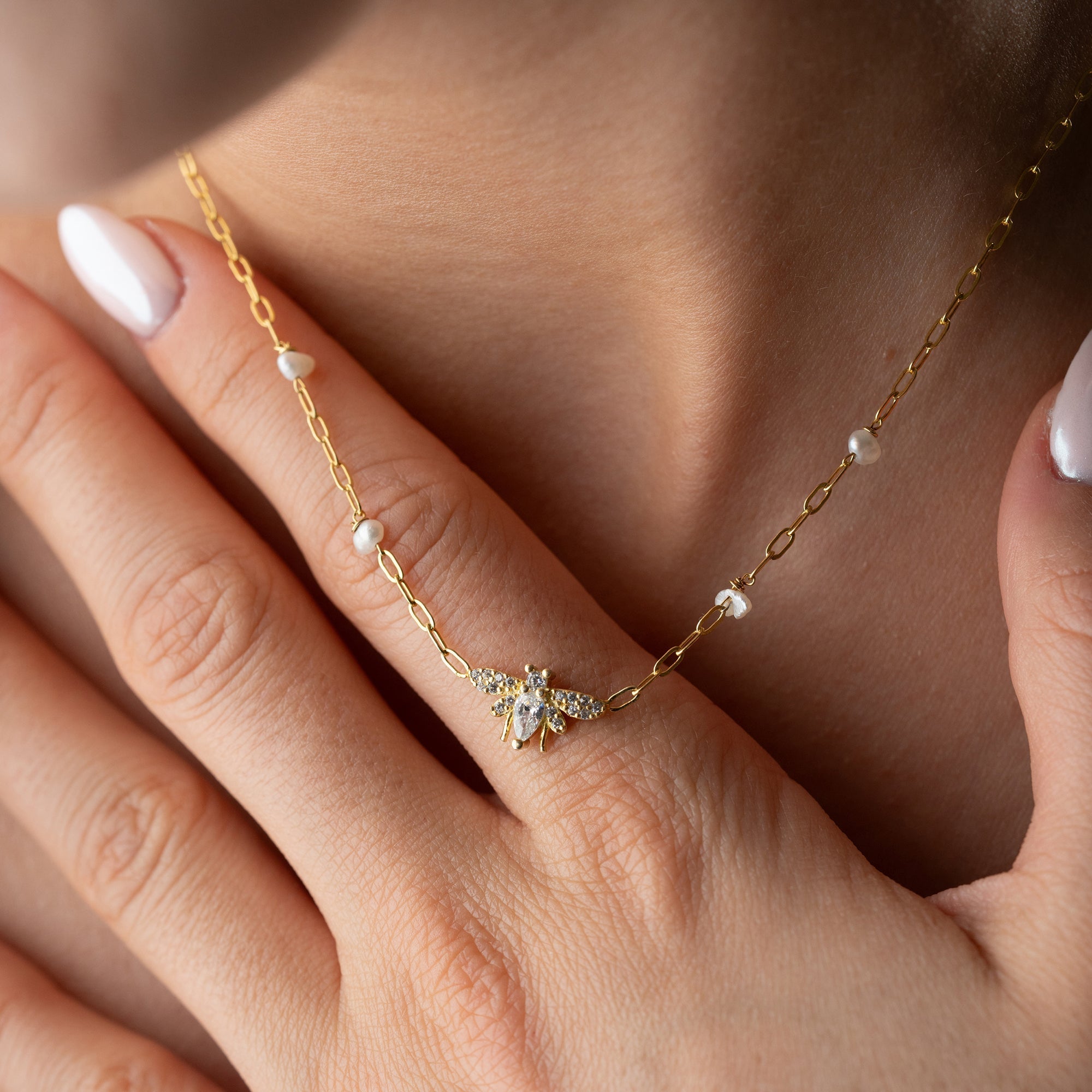 MONIAN PEARL KETTE | 925 SILBER