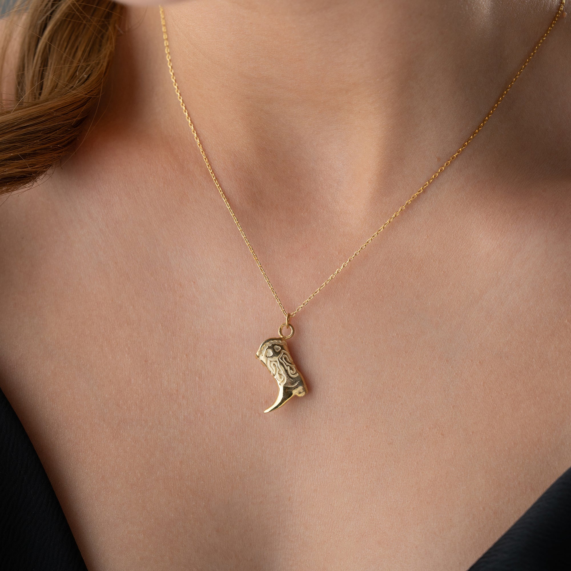 BOOT NECKLACE | 925 SILBER