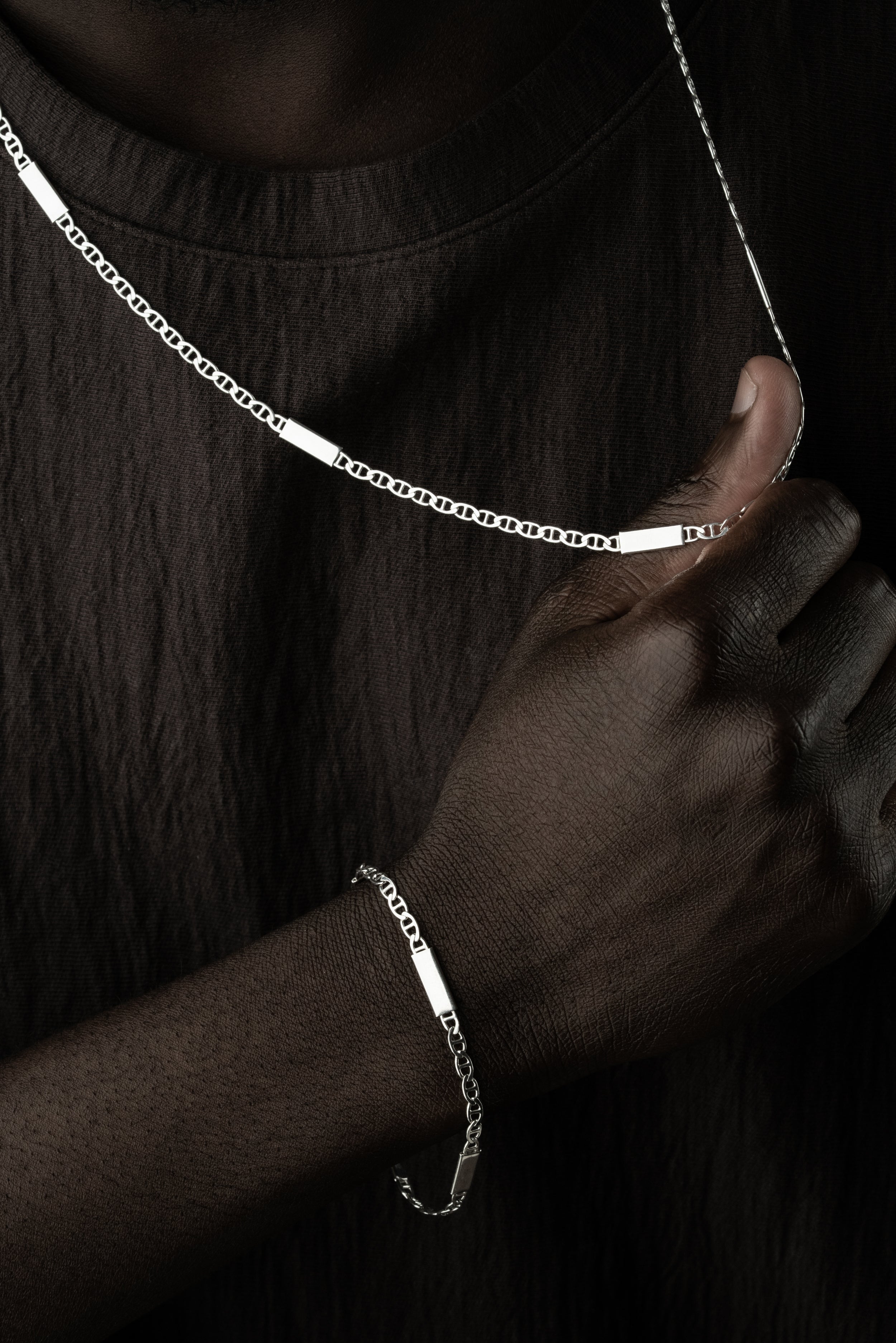 PLATTEN CUBAN LINK SET | 925 SILBER